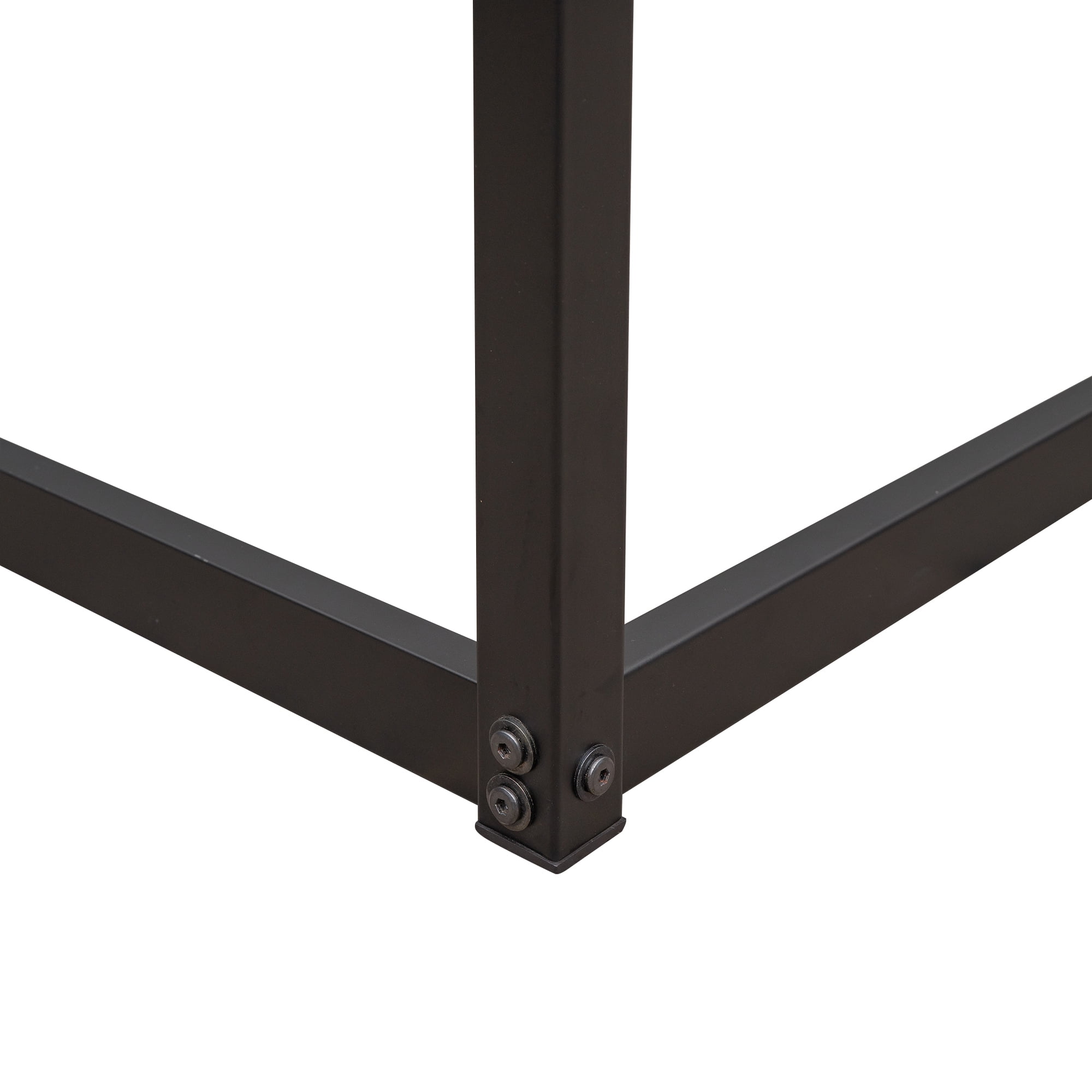 EUROCO Modern Metal Twin Size Tent Bed for Kids, Solid Canopy Bed for Kids Teens Bedroom, Black - Image 8