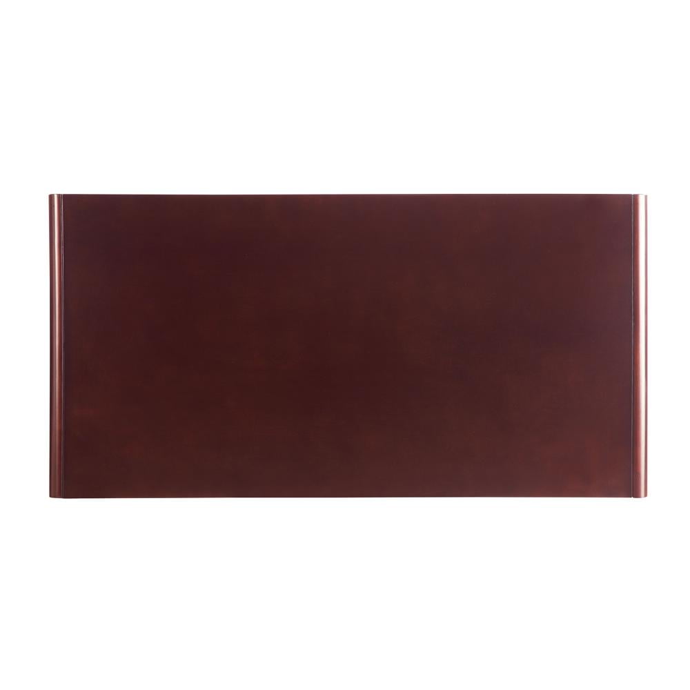 ACME Christa Rectangular 2-Drawer Wooden Console Table in Walnut and White - Image 2