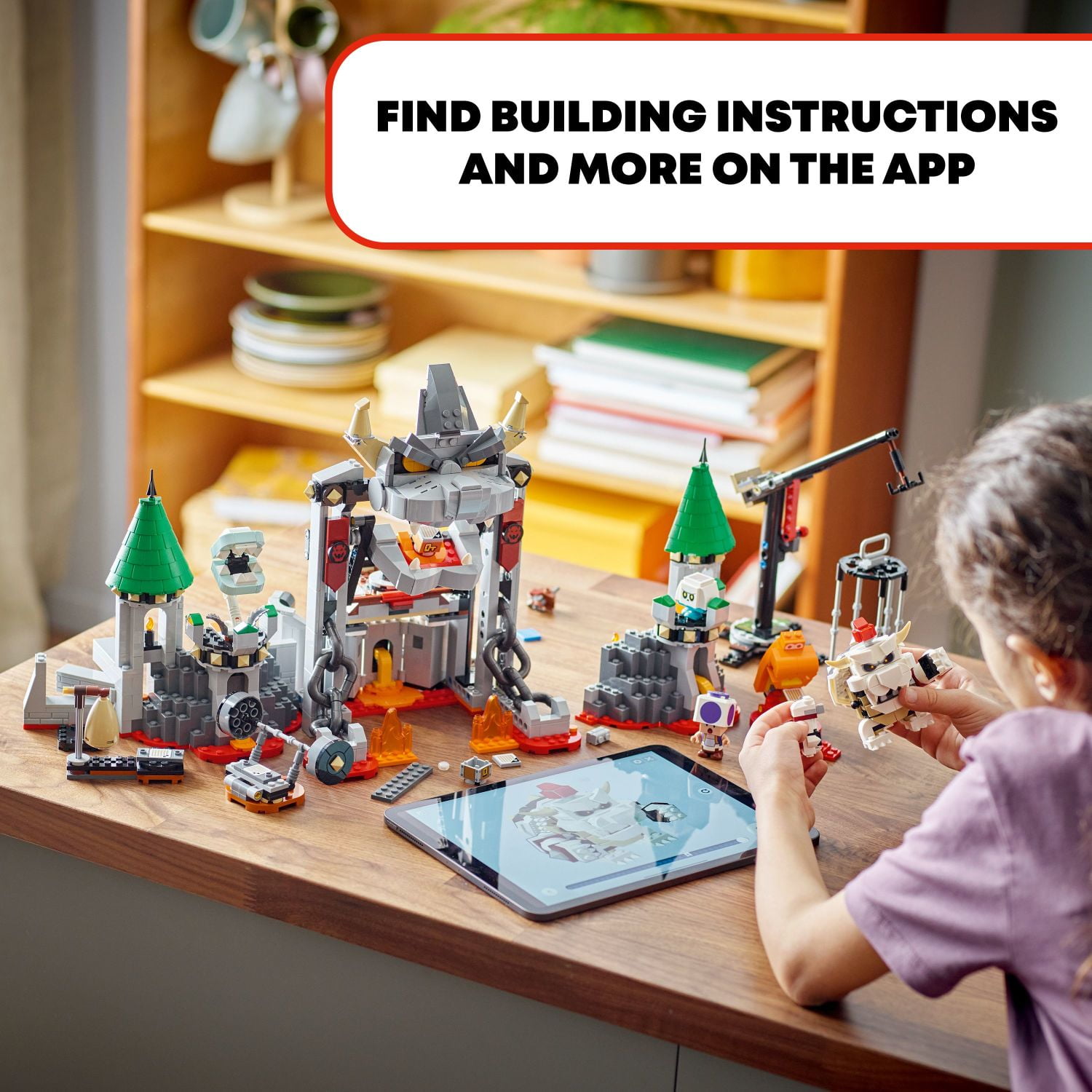 LEGO Super Mario Dry Bowser Castle Battle Expansion Set, Buildable Game with 5 Toy Figures Included, Super Mario Gift for Kids Ages 8+, 71423 - Image 5