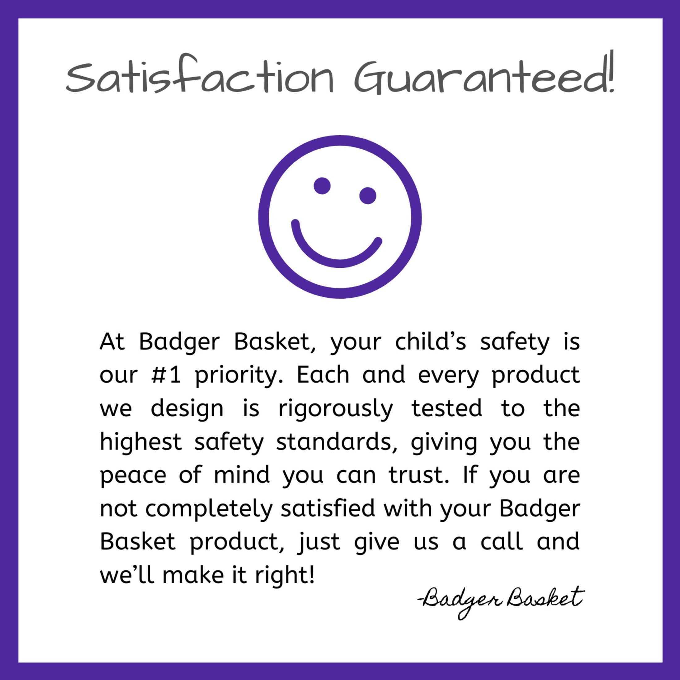 Badger Basket Modern Baby Changing Table with Hamper and 3 Baskets, White, Includes Pad - Image 8