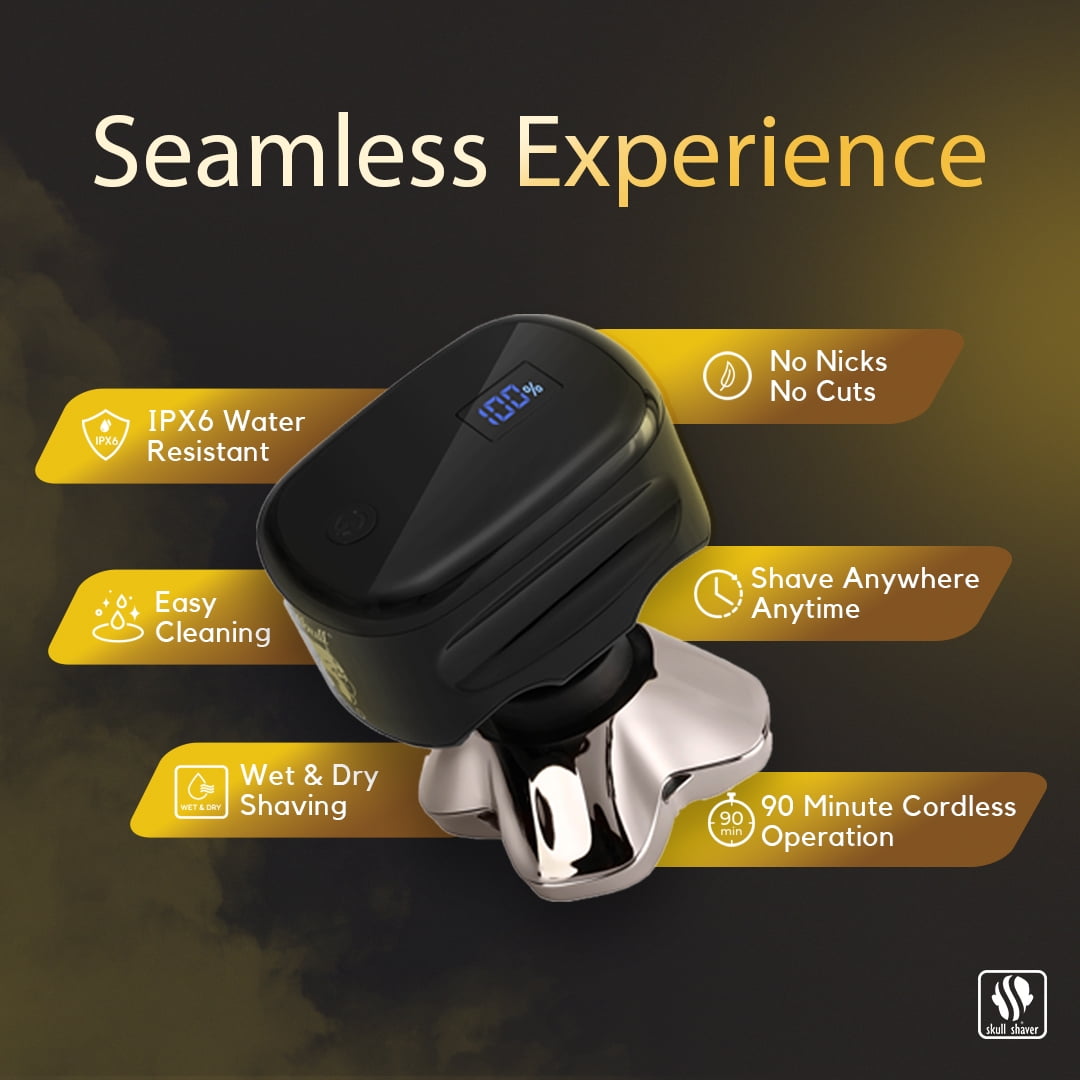 Pitbull Gold PRO Head and Face Shaver | USB charging cable included - Image 7