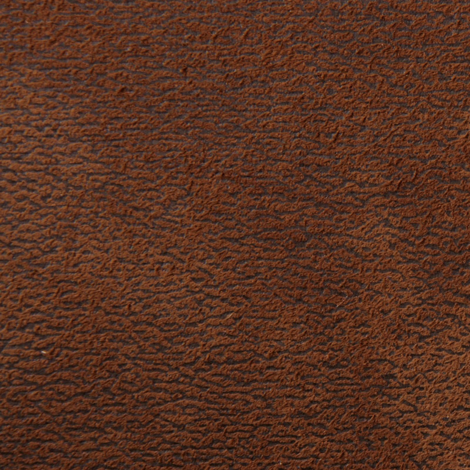 American Furniture Classics 26.5" Microfiber Wild Horses Ottoman in Brown - Image 8