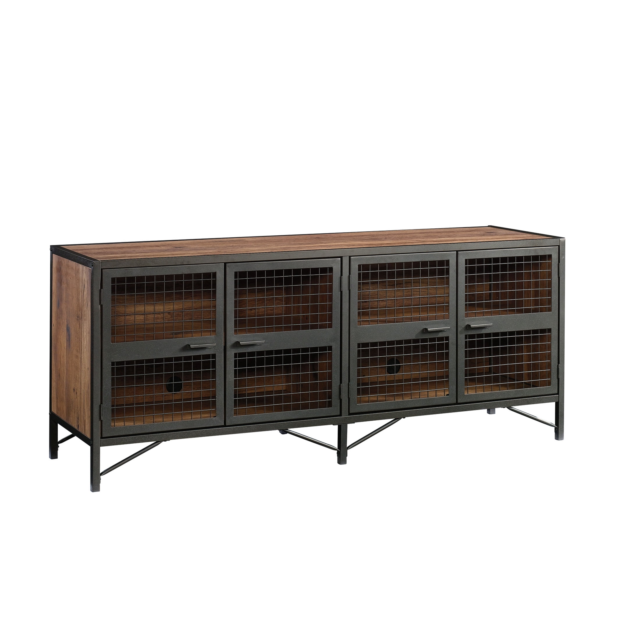 Sauder Boulevard Café TV Stand for TV's up to 70", Vintage Oak Finish - Image 5