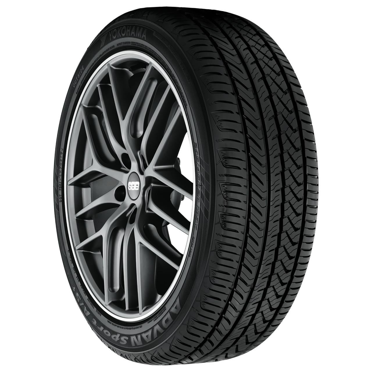 Yokohama Advan Sport A/S Plus UHP All Season 245/40R19 98Y XL Passenger Tire - Image 2