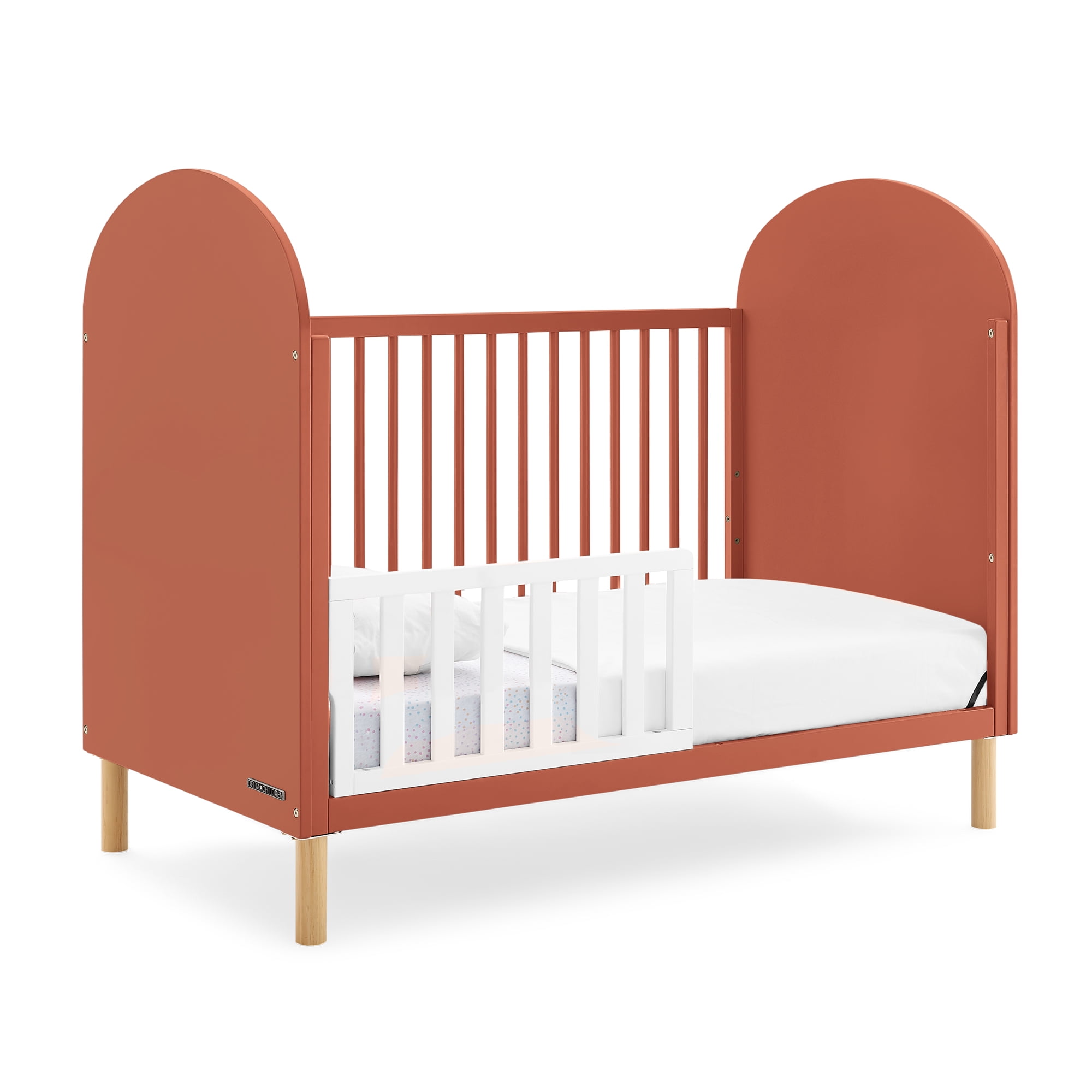 Delta Children Reese 4-in-1 Convertible Crib - Greenguard Gold Certified, Sedona/Natural - Image 9