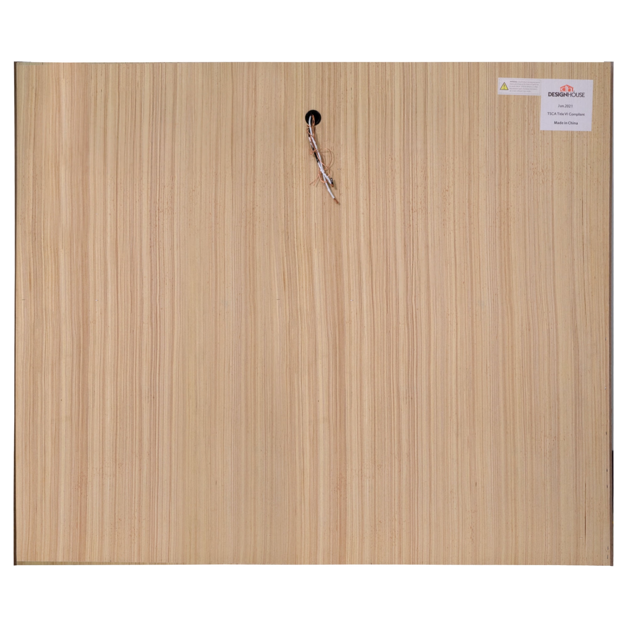 Design House Concord 36" Wall Mounted 5-Light Tri-View Bathroom Medicine Cabinet, White - Image 8