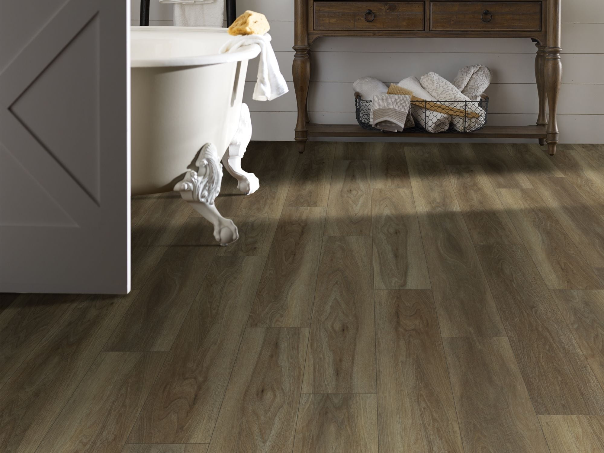 Wildwoods 7 in. x 48 in. Smoky Oak, Luxury Vinyl Plank Flooring (18.91 sq. ft. / carton) - Image 6