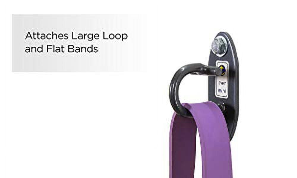 Anchor Gym Set of 3 Mini H1 Workout Wall Mount Solid Steel Anchors - Image 9