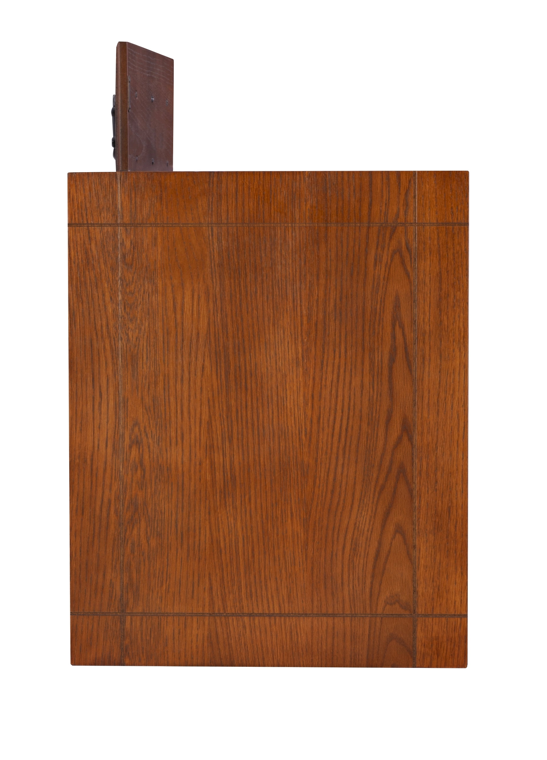 Powell Mission Oak Cabinet Table - Image 8