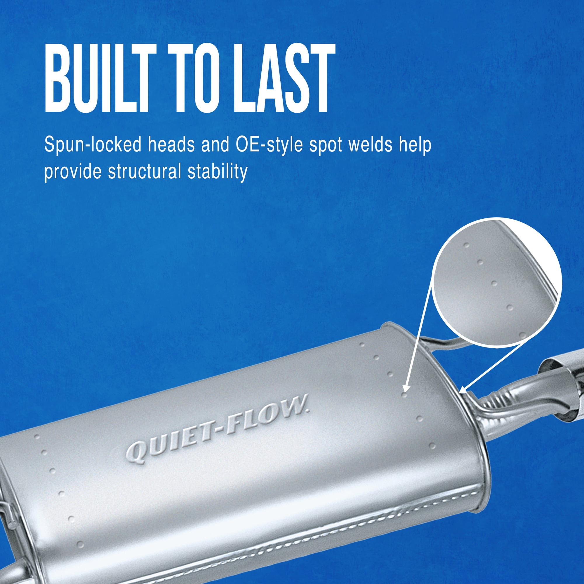 Walker Exhaust Quiet-Flow 50065 Exhaust Muffler Assembly Fits select: 2008 ,2011 JEEP WRANGLER UNLIMITED - Image 5