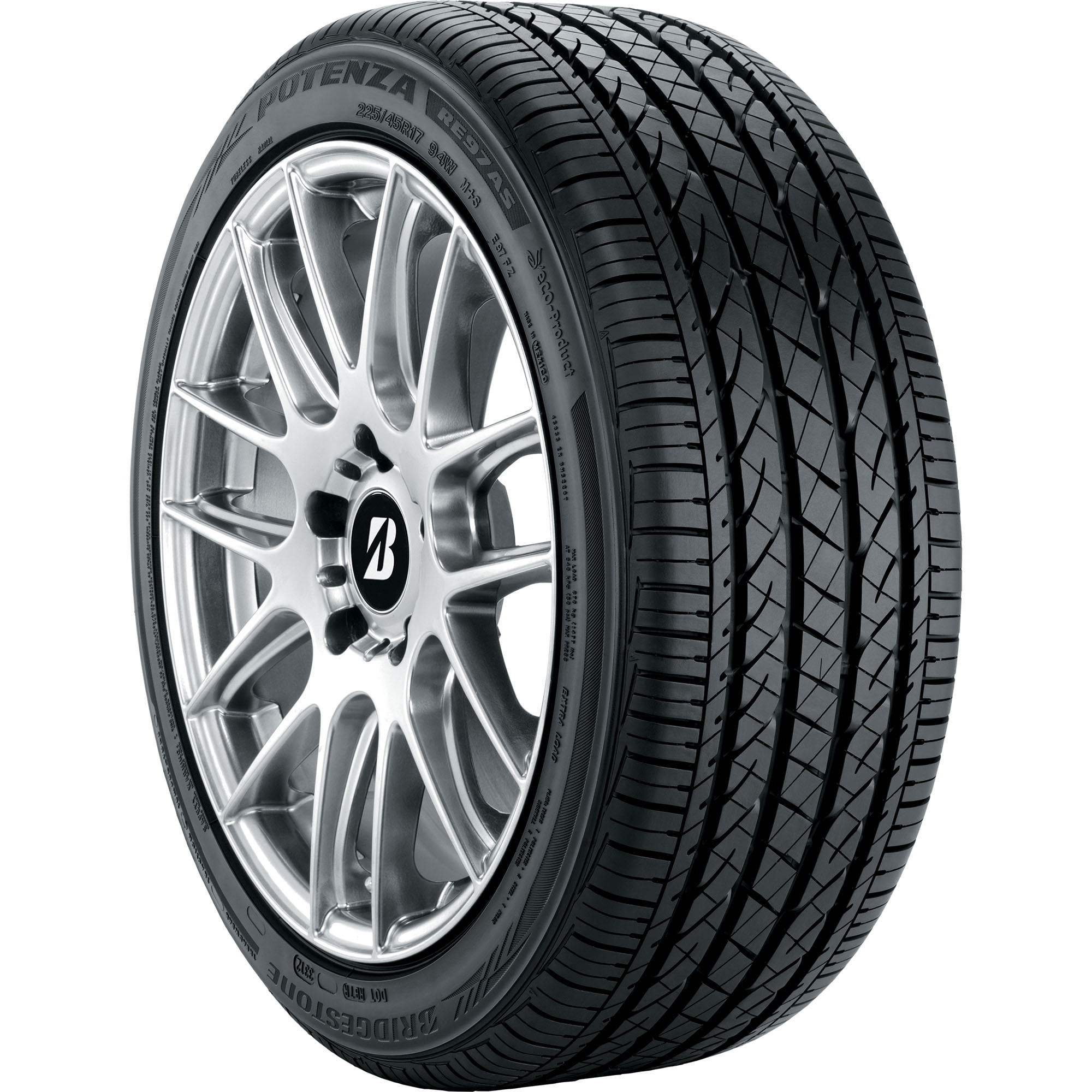 Bridgestone Potenza RE97AS All Season 245/40R20 95V Passenger Tire Fits: 2014-16 Chevrolet Impala LTZ, 2017-18 Chevrolet Impala LT - Image 5