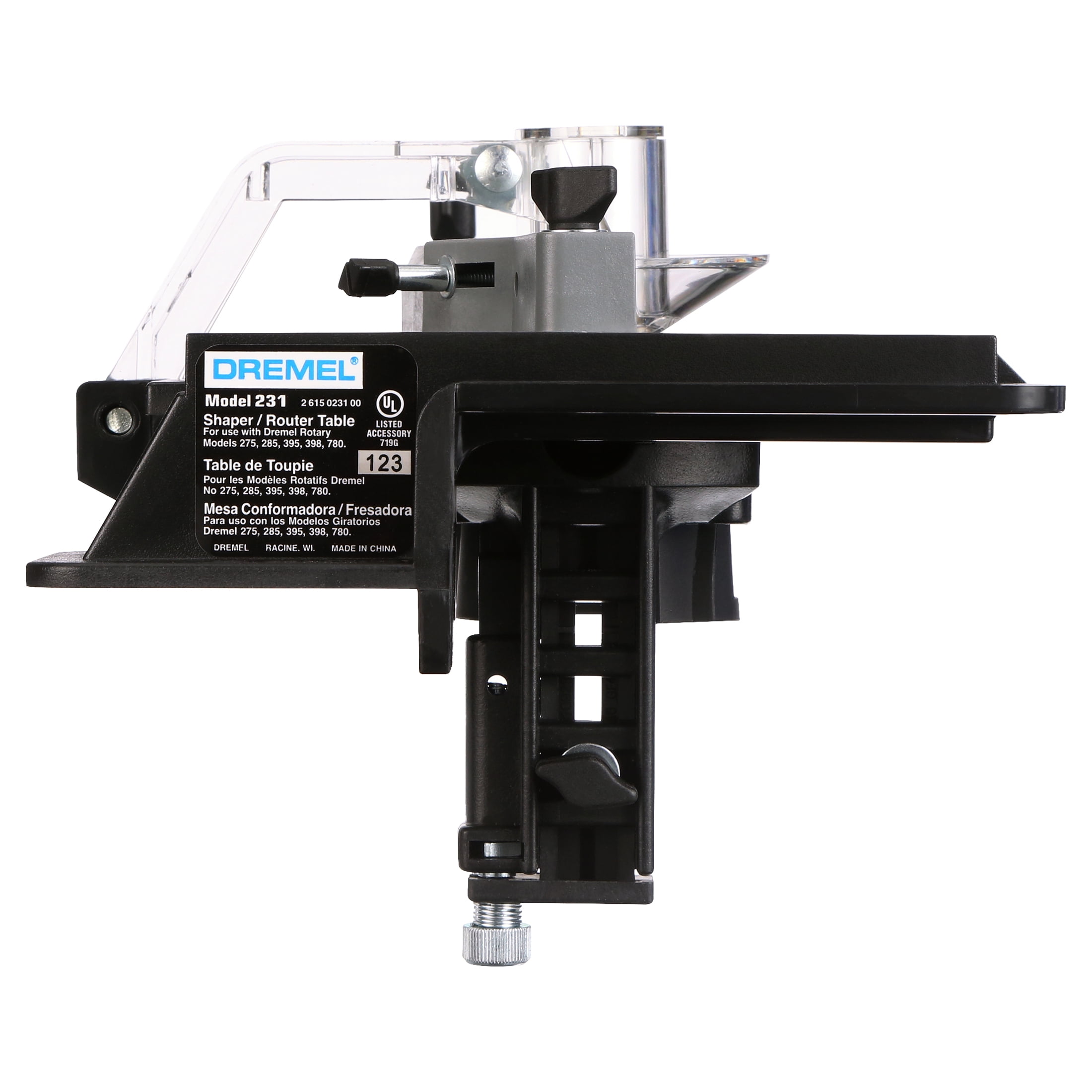 Dremel 231 Rotary Tool Shaper/Router Table to Sand, Edge, Groove, and Slot Wood - Image 5
