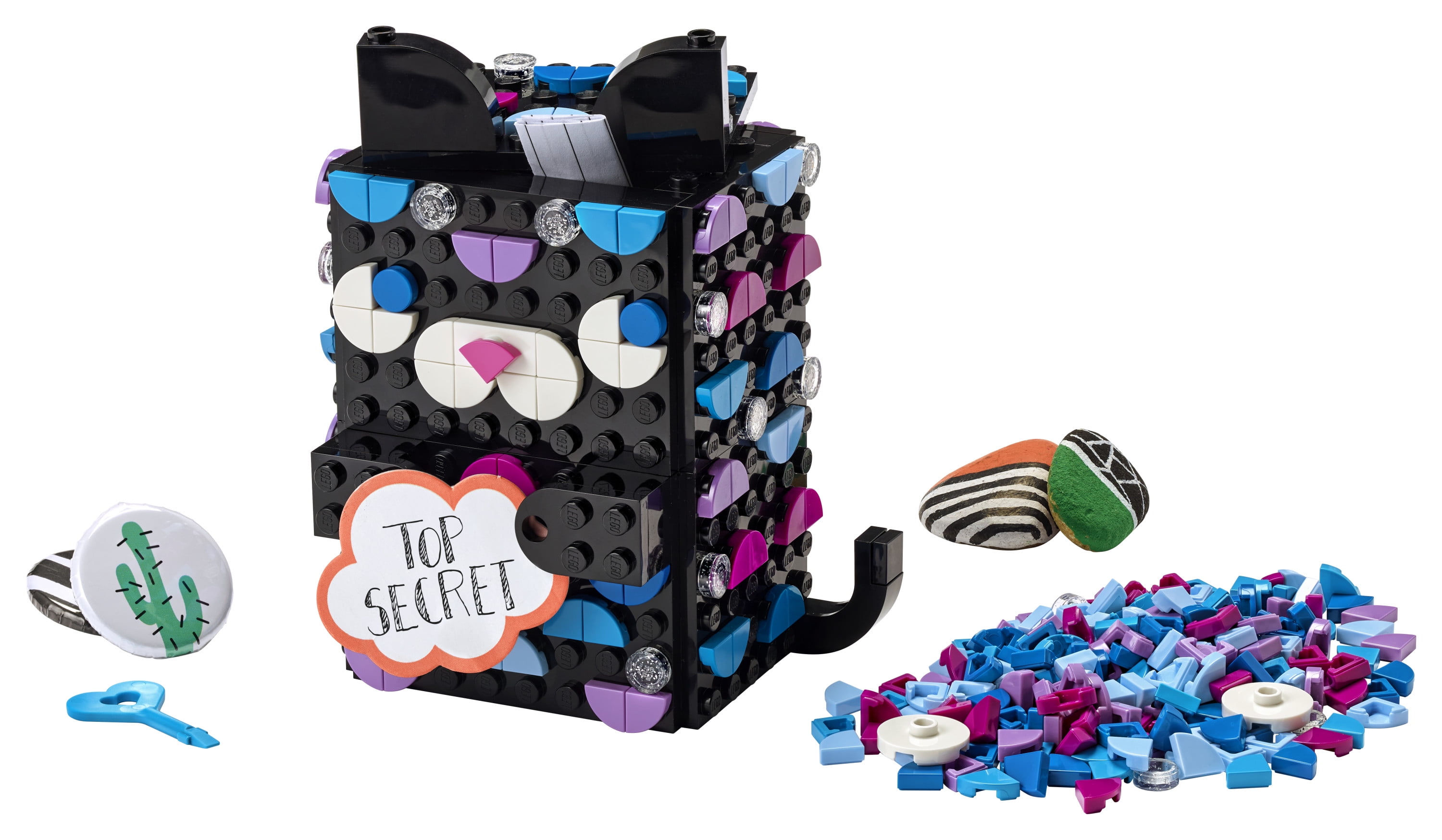 LEGO DOTS Secret Holder 41924 DIY Craft Decorations Kit; Creative Activity for Kids (451 Pieces) - Image 5