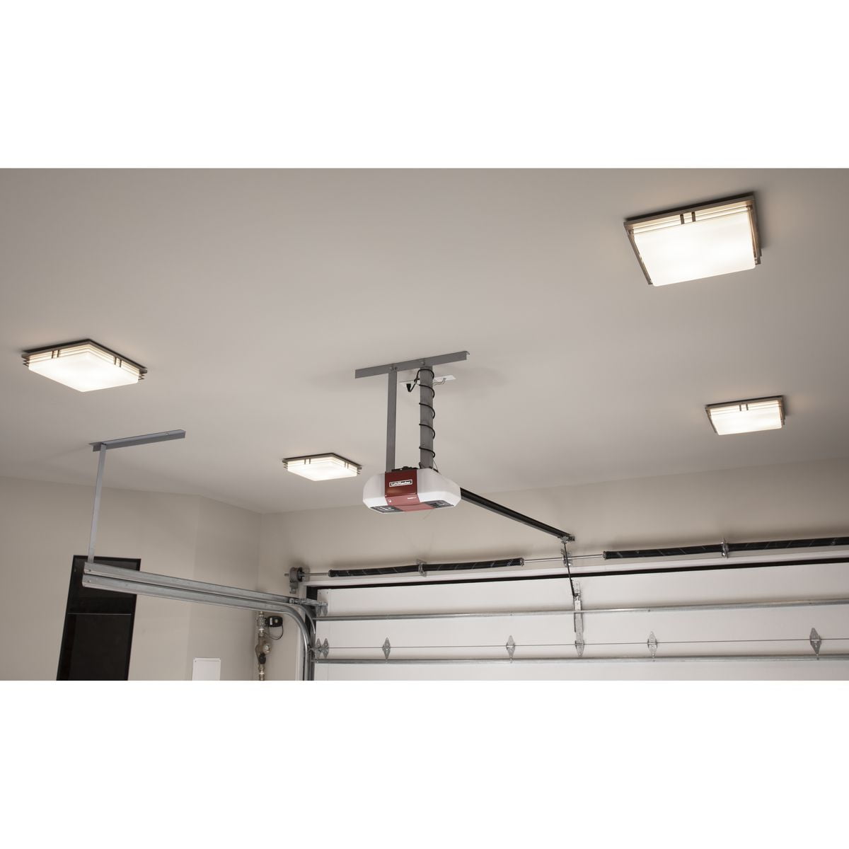 Progress Lighting Helm Collection 3-Light LED Flush Mount in Brushed Nickel with Acrylic Diffuser - Image 5