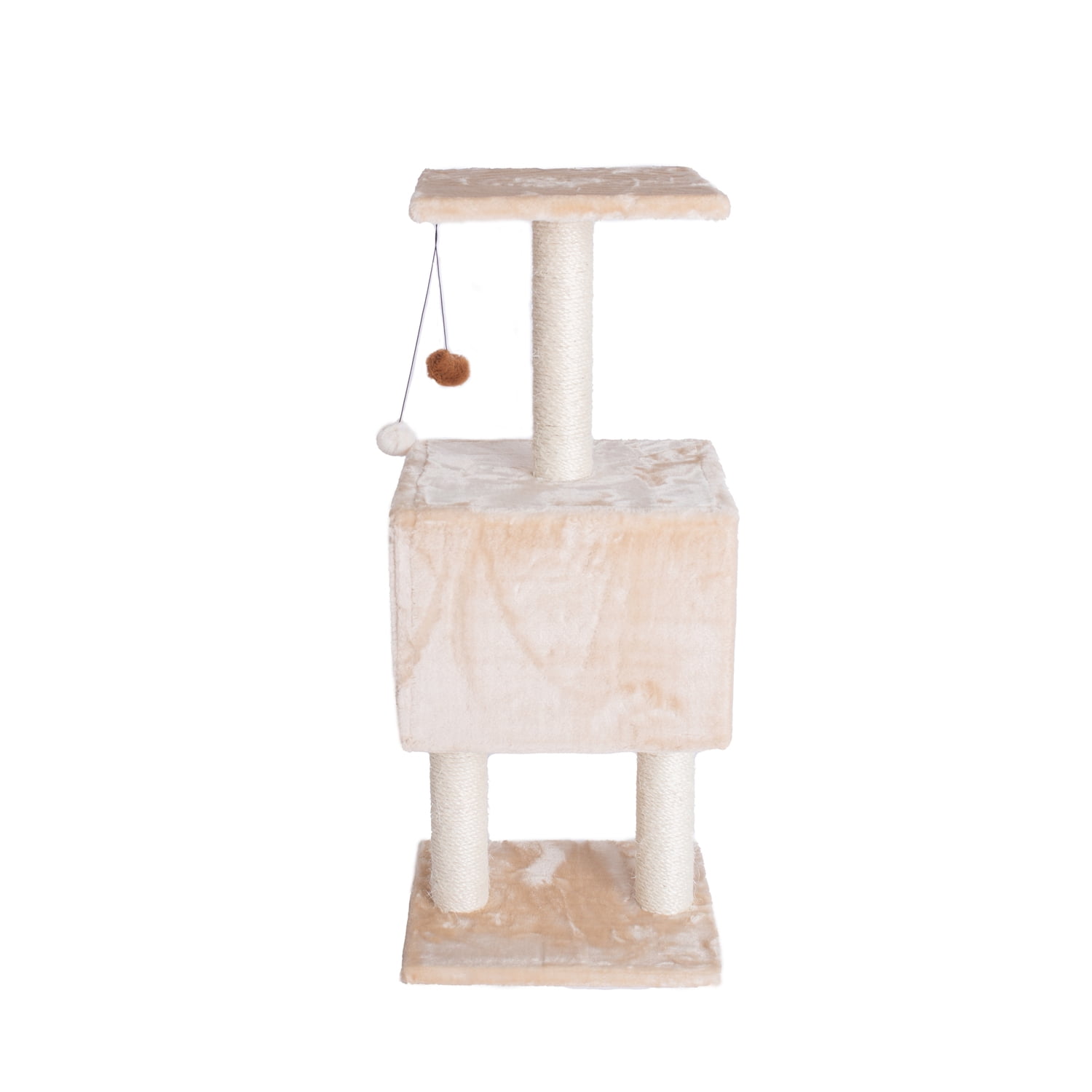 Armarkat real wood Classic Cat Tree Model A4201, 42 inch Beige - Image 4