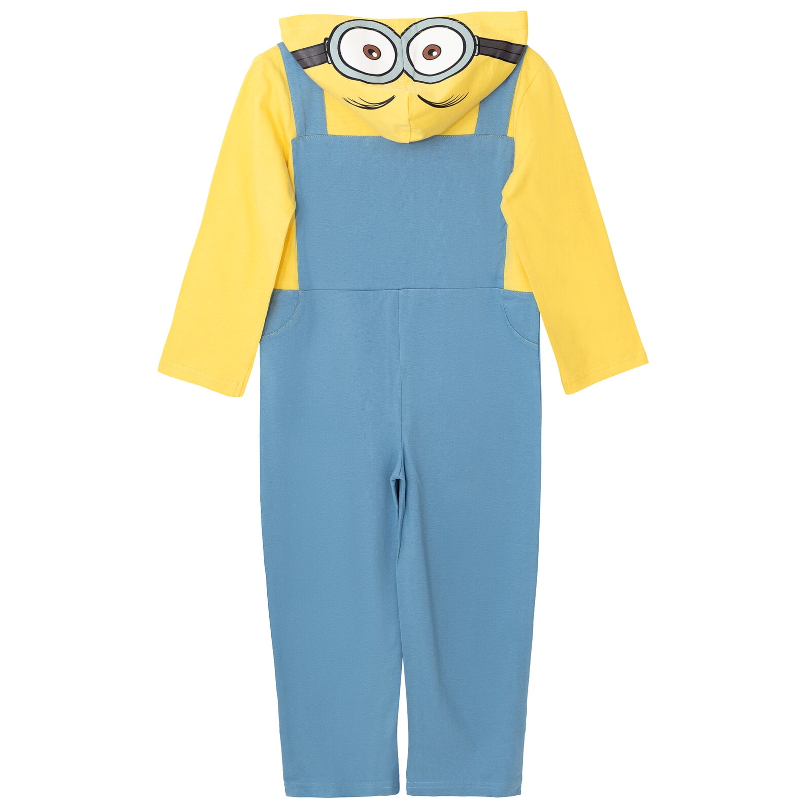 Despicable Me Minions Toddler Boys Zip Up Costume Coverall Toddler to Big Kid - Image 3