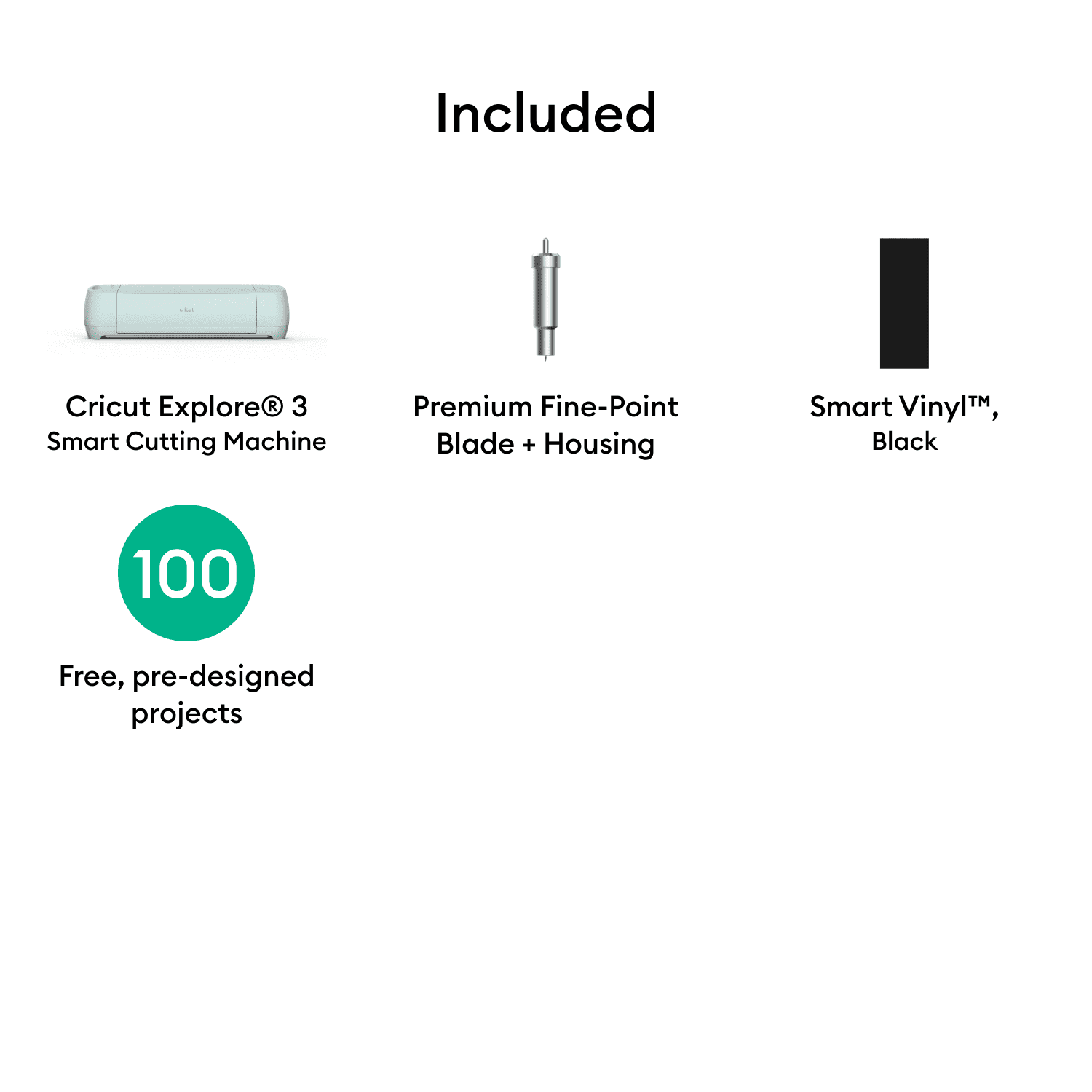 Cricut Explore 3 Smart Die-Cutting Machine, Mint with $50 Digital Content - Image 4