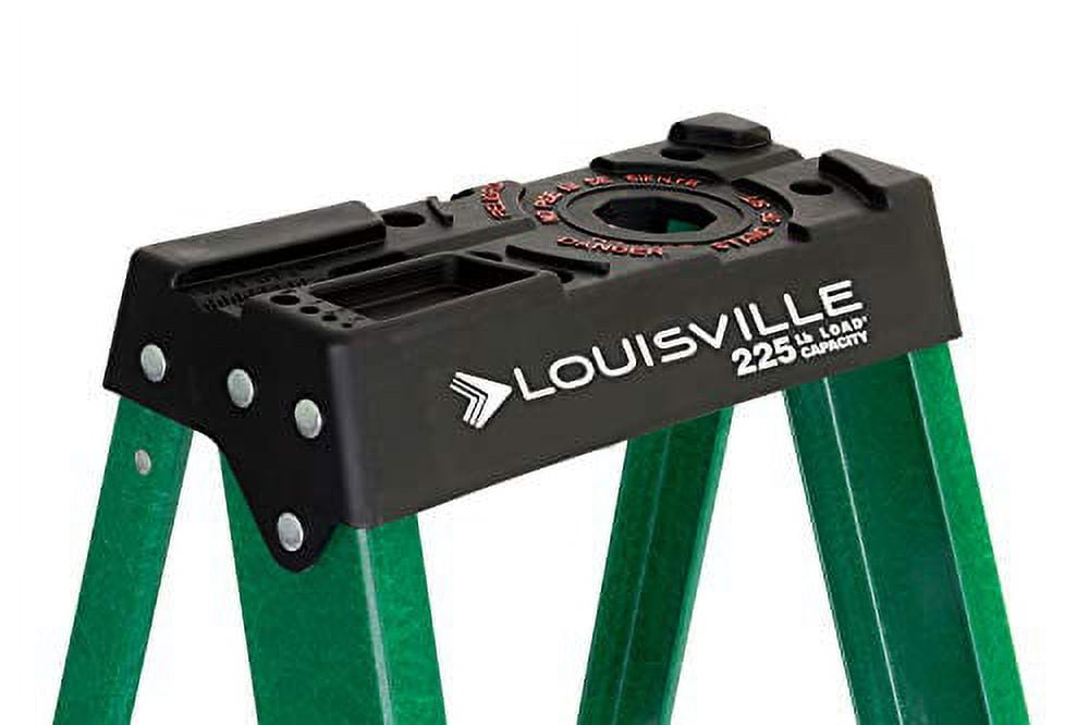 Louisville Ladder 4-Foot Fiberglass Step Ladder, 225-Pound Load Capacity, Type II, FS4004 - Image 2