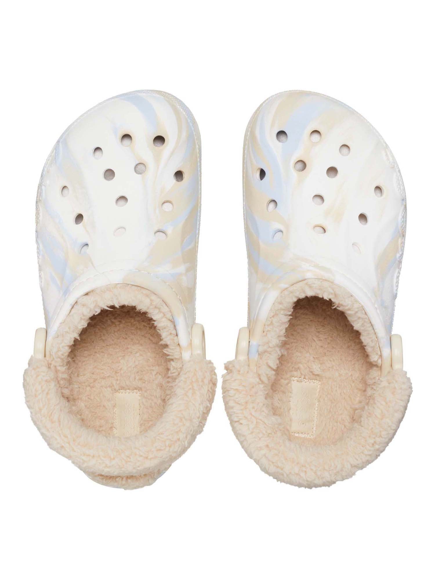 Crocs Unisex Baya Lined Fuzz Strap Clogs - Image 4