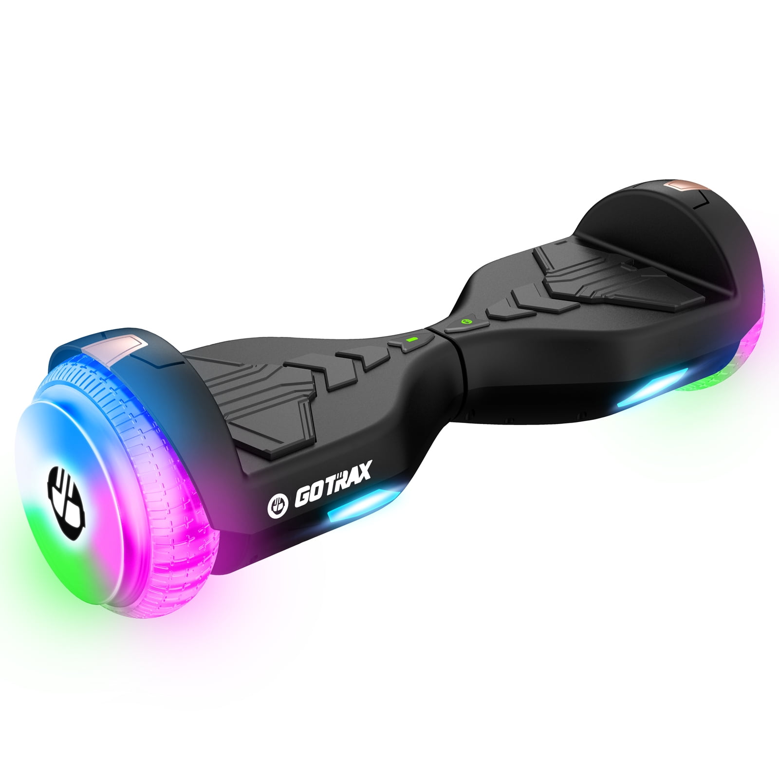 GOTRAX Pulse Lumios Hoverboard with Bluetooth Speaker and 6.5" LED Light for Kids 8+, Max 4.3 Miles & 6.2MPH, Dual 200W Motor Hoverboard, Black - Image 6