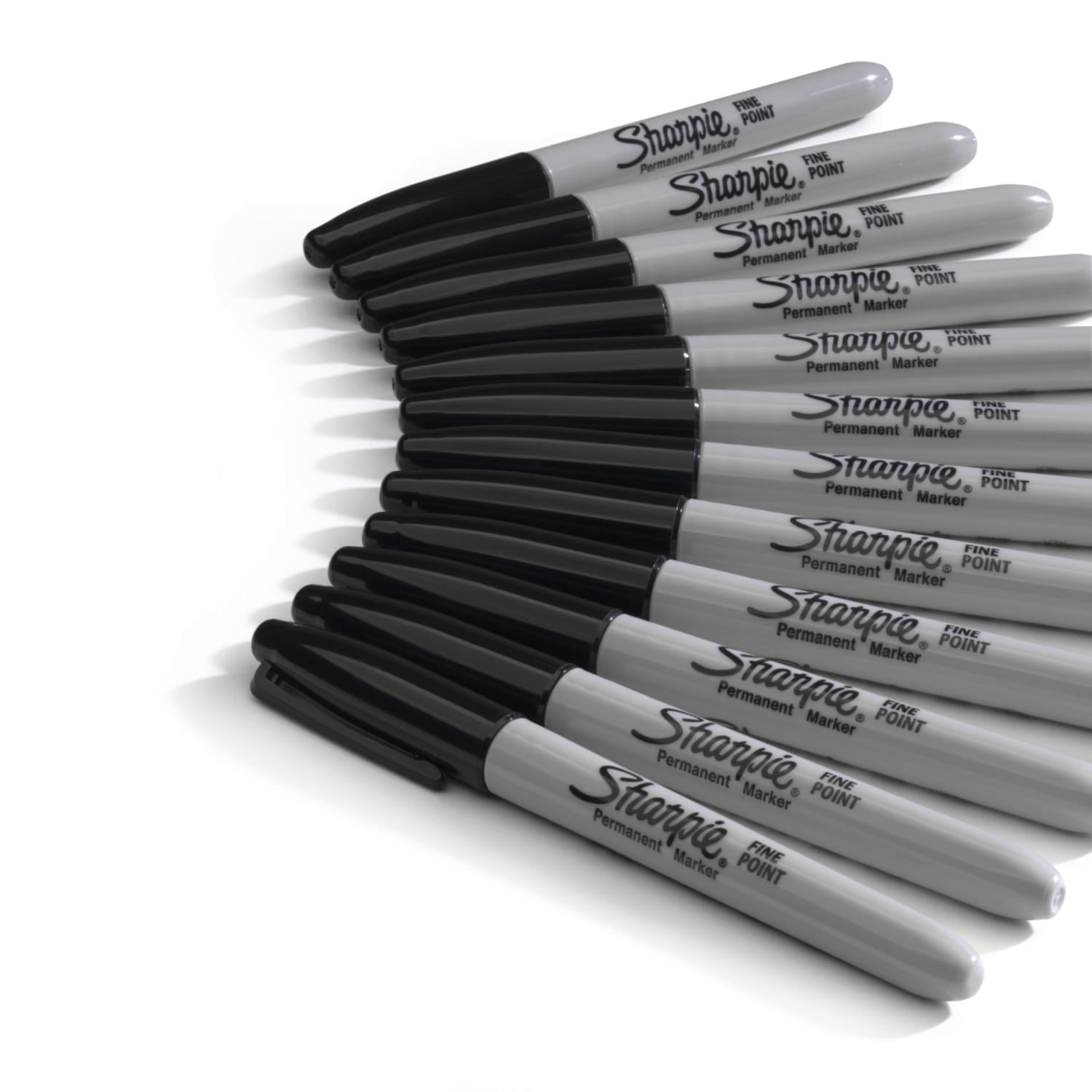 (5 pack) Sharpie Black Fine Point Permanent Markers, 24 Count, Long-Lasting Rich Ink - Image 5