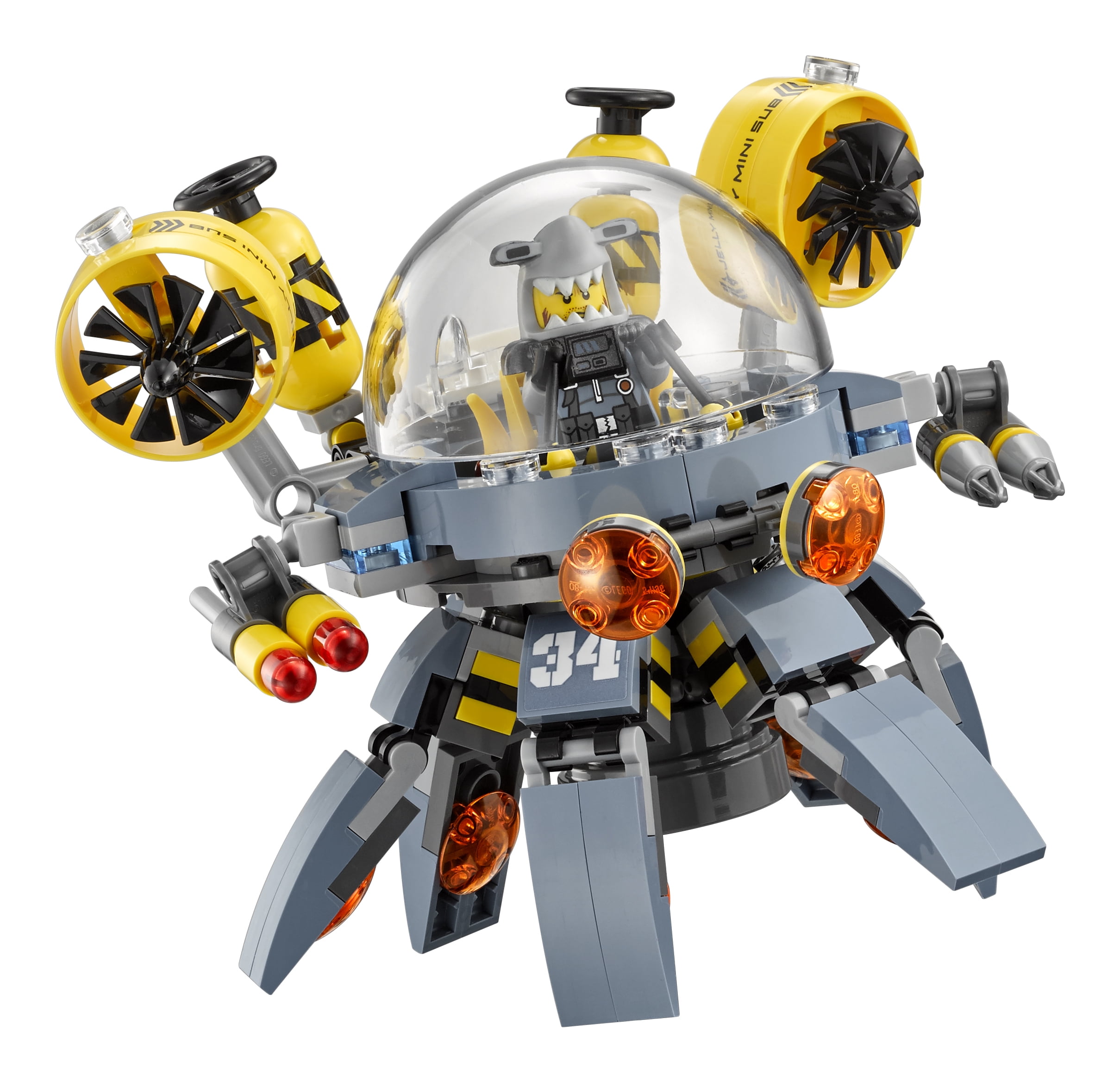 LEGO Ninjago Movie Flying Jelly Sub 70610 (341 Pieces) - Image 5