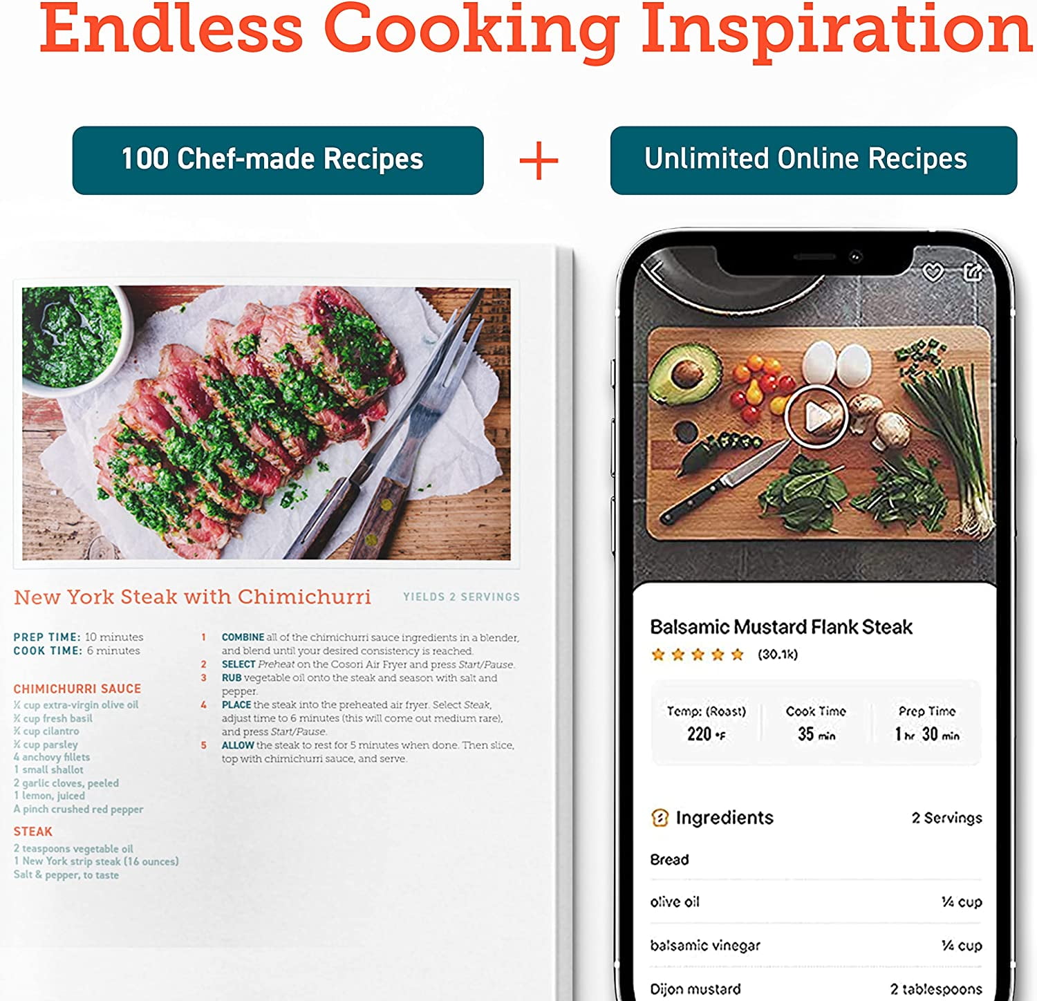 COSORI Pro II 5.8-Quart Smart Air Fryer, 12-in-1, Exclusive Bonus, White - Image 6