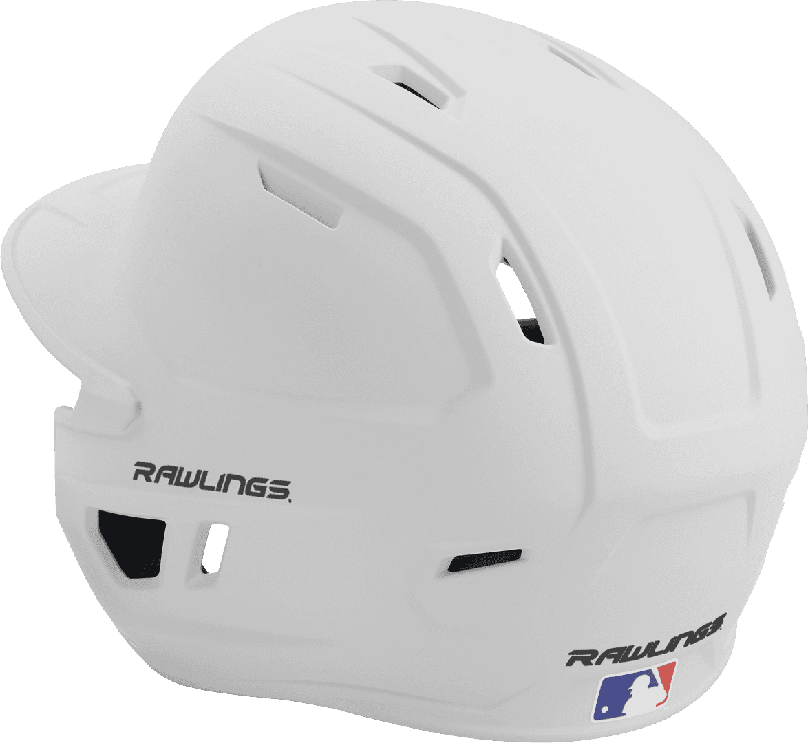 Rawlings Mach 1-Tone Helmet - Junior - Matte | Matte White | Junior - Image 2