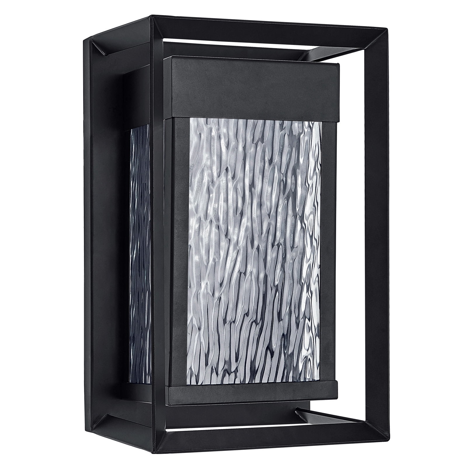 Design House 589226-BLK Hartbrook Outdoor LED Wall Light with Clear Glass for Porch Entryway Patio, Matte Black - Image 10