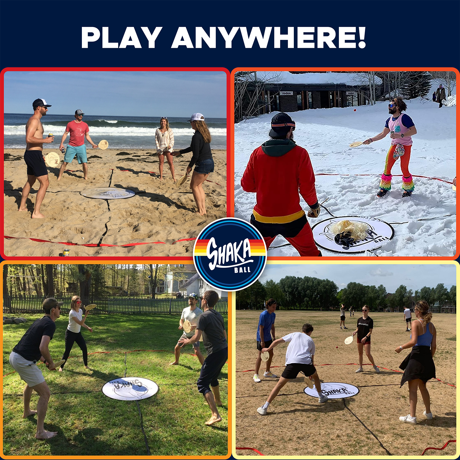 Shaka Ball Multiplayer Outdoor Family Game for Kids and Adults - Image 4