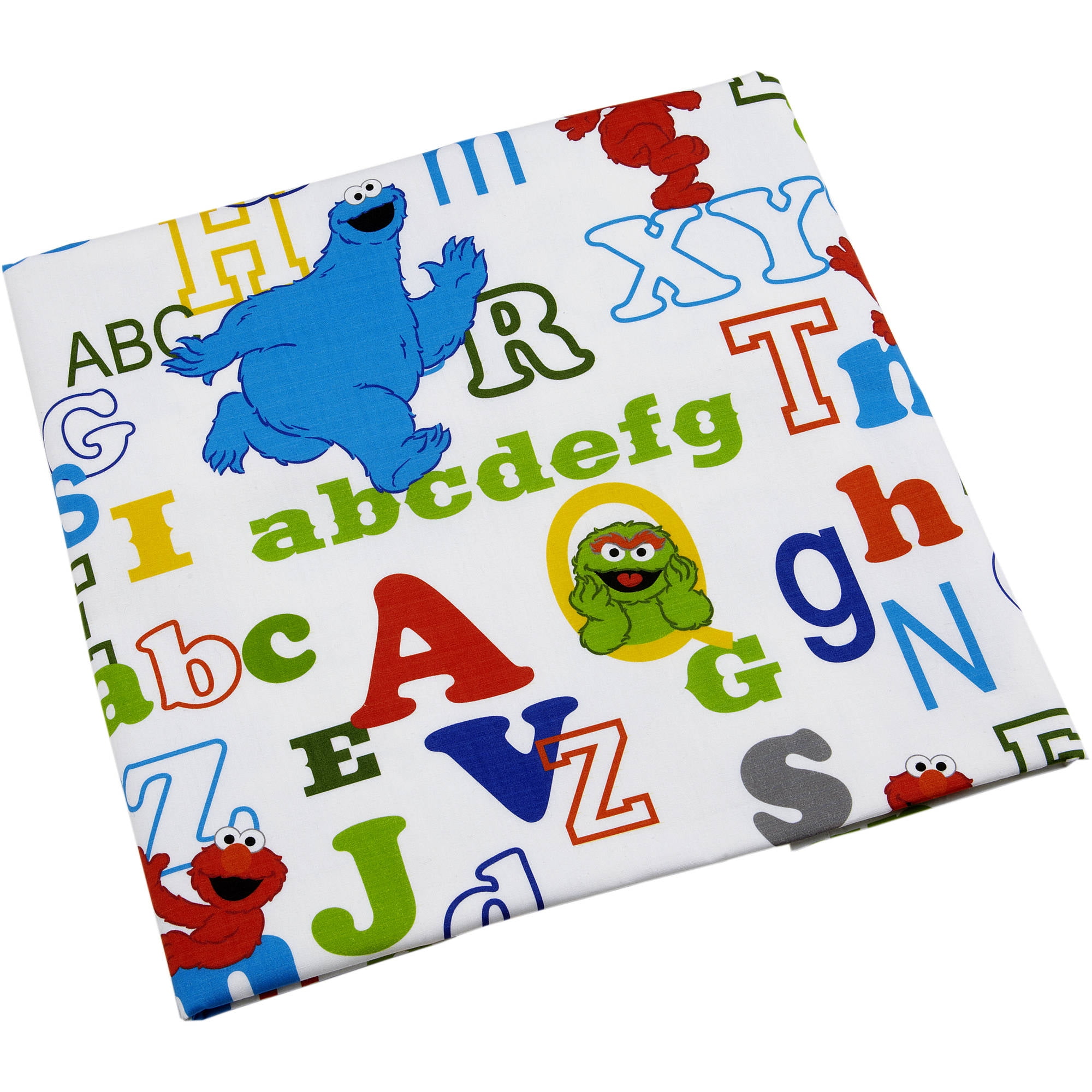 Sesame Street ABC 123 Toddler 4 Piece Bedding Set - Image 7