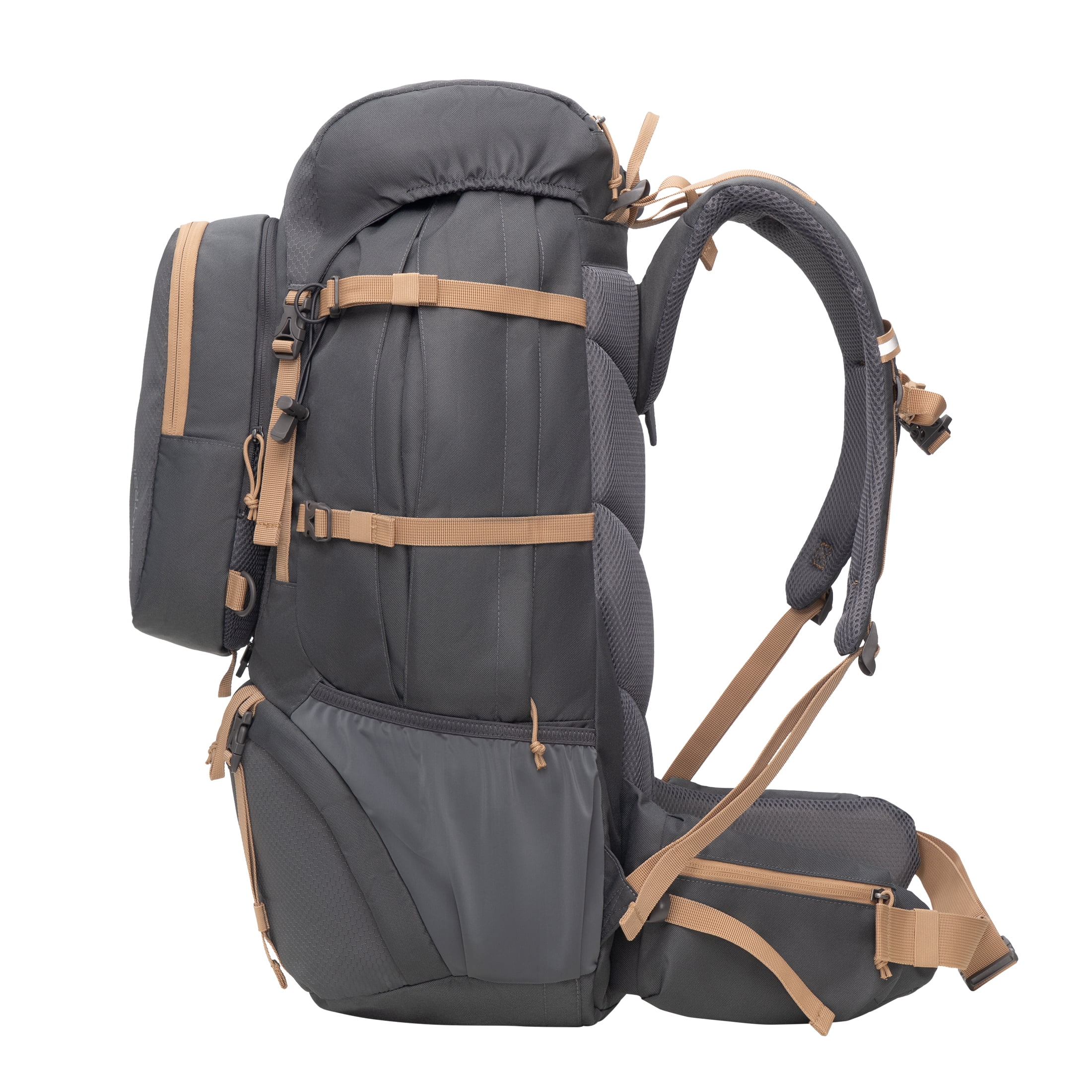 Ozark Trail 60L Hiking Backpack with Durable Fabric and Multiple Pock,Age group:Adult - Image 13