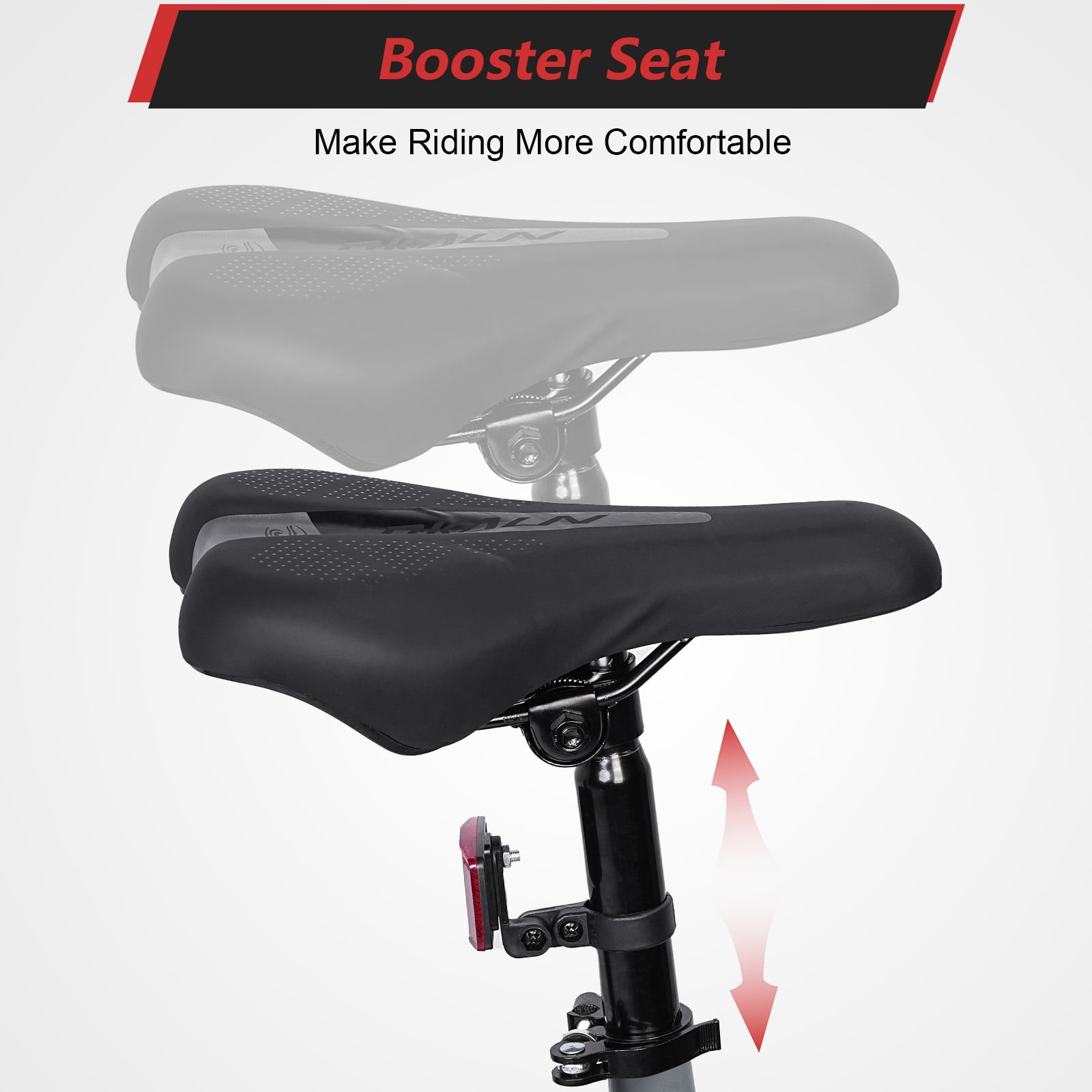 SPPTTY 21 Speed Mountain Bike,24 inch Bike for Men Women Boys Girls,Disc Brakes Dual Suspension - Image 2