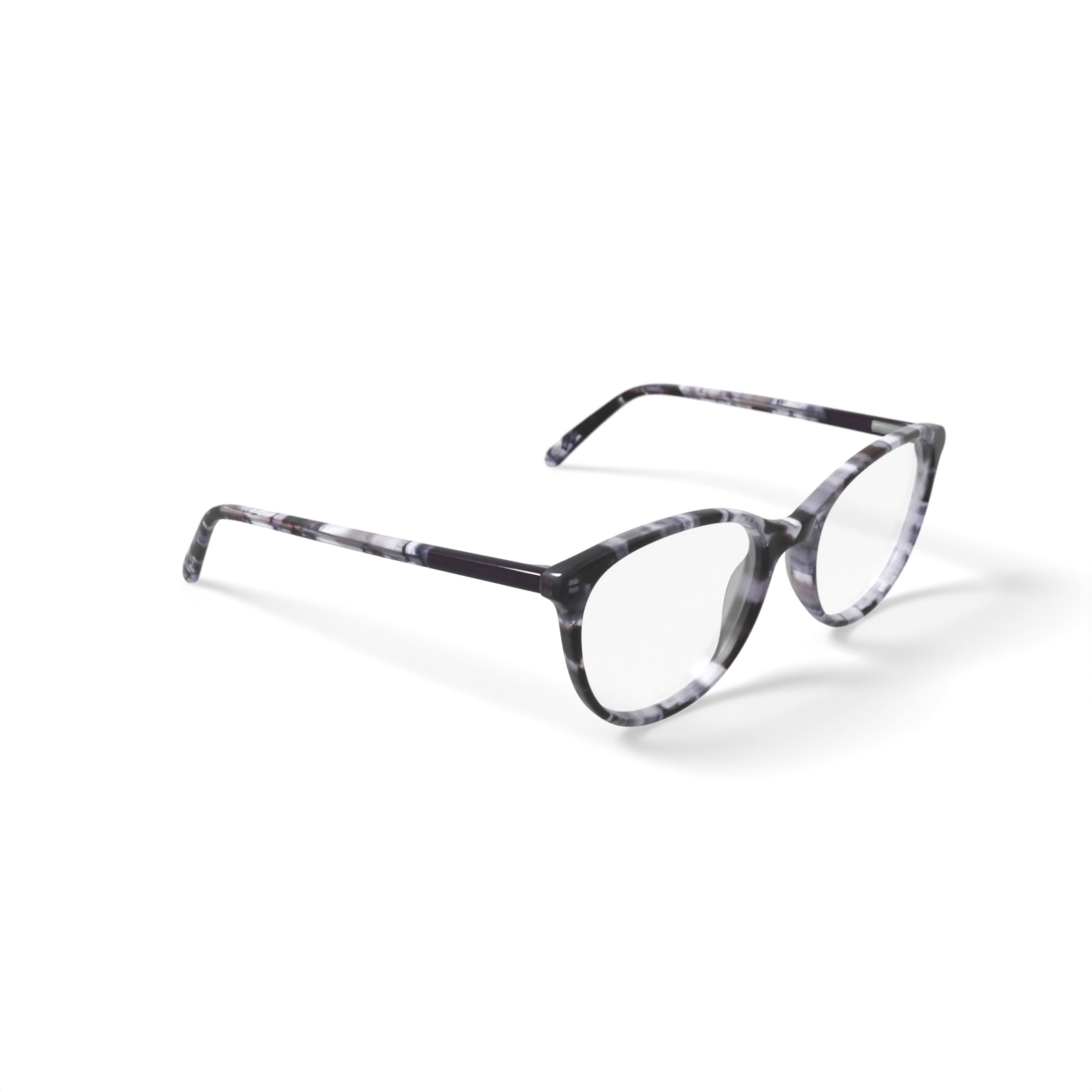 Flower Women's FLR6052 Prescription Eyeglasses with Case, Purple Pearl - Image 3