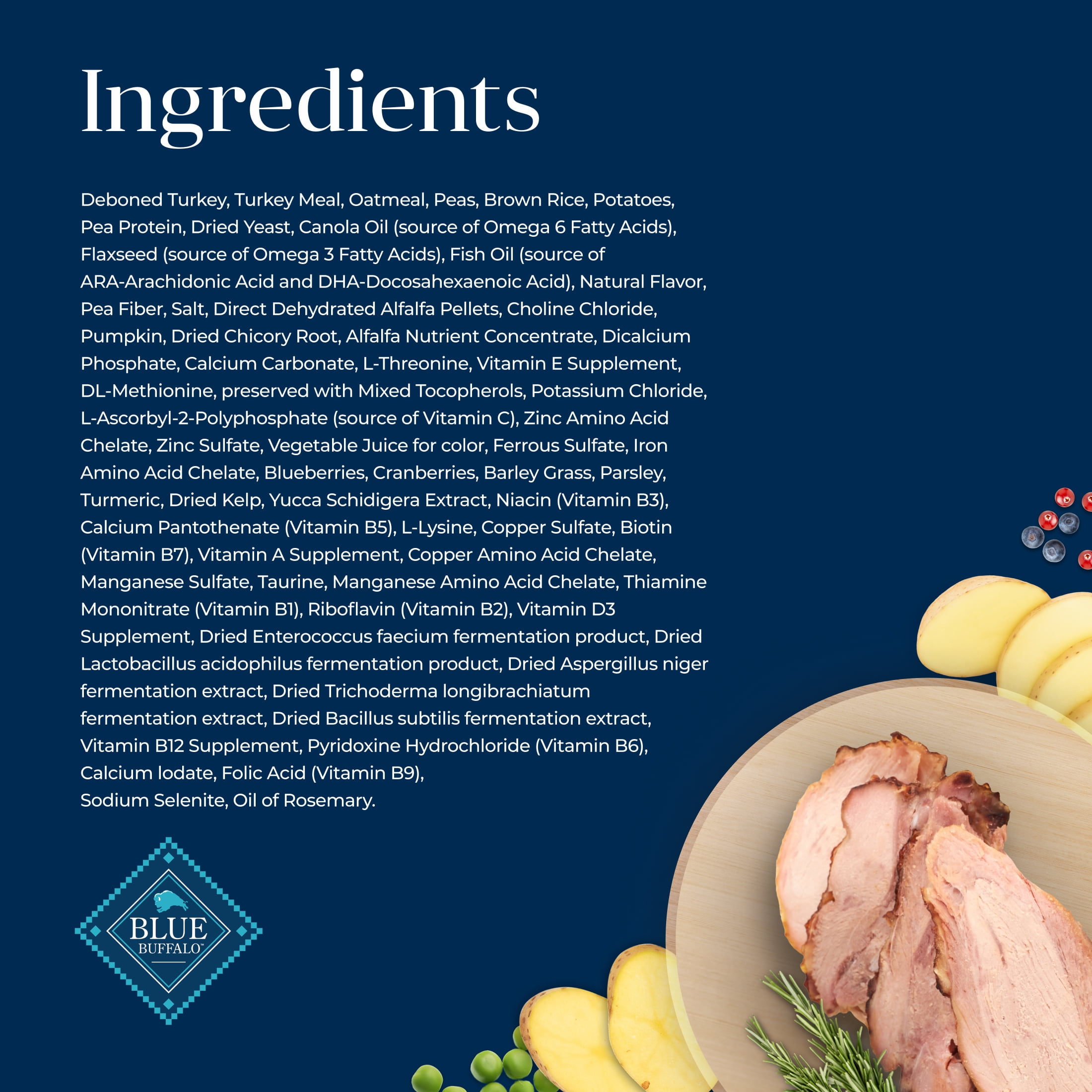 Blue Buffalo Basics Dry Dog Food for Puppies, Limited Ingredient Diet, Turkey, 24 lbs. - Image 11