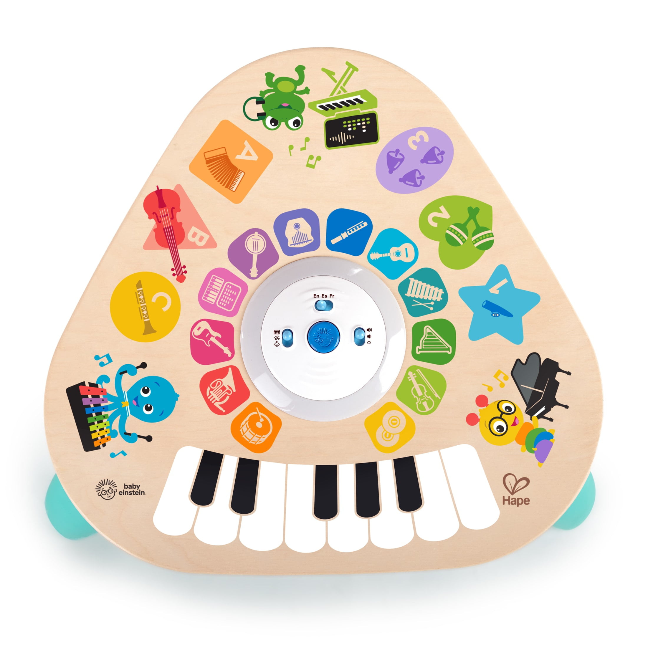Baby Einstein Clever Composer Tune Table Magic Touch Electronic Wooden Activity Toddler and Baby Toy, Ages 6 months + - Image 4