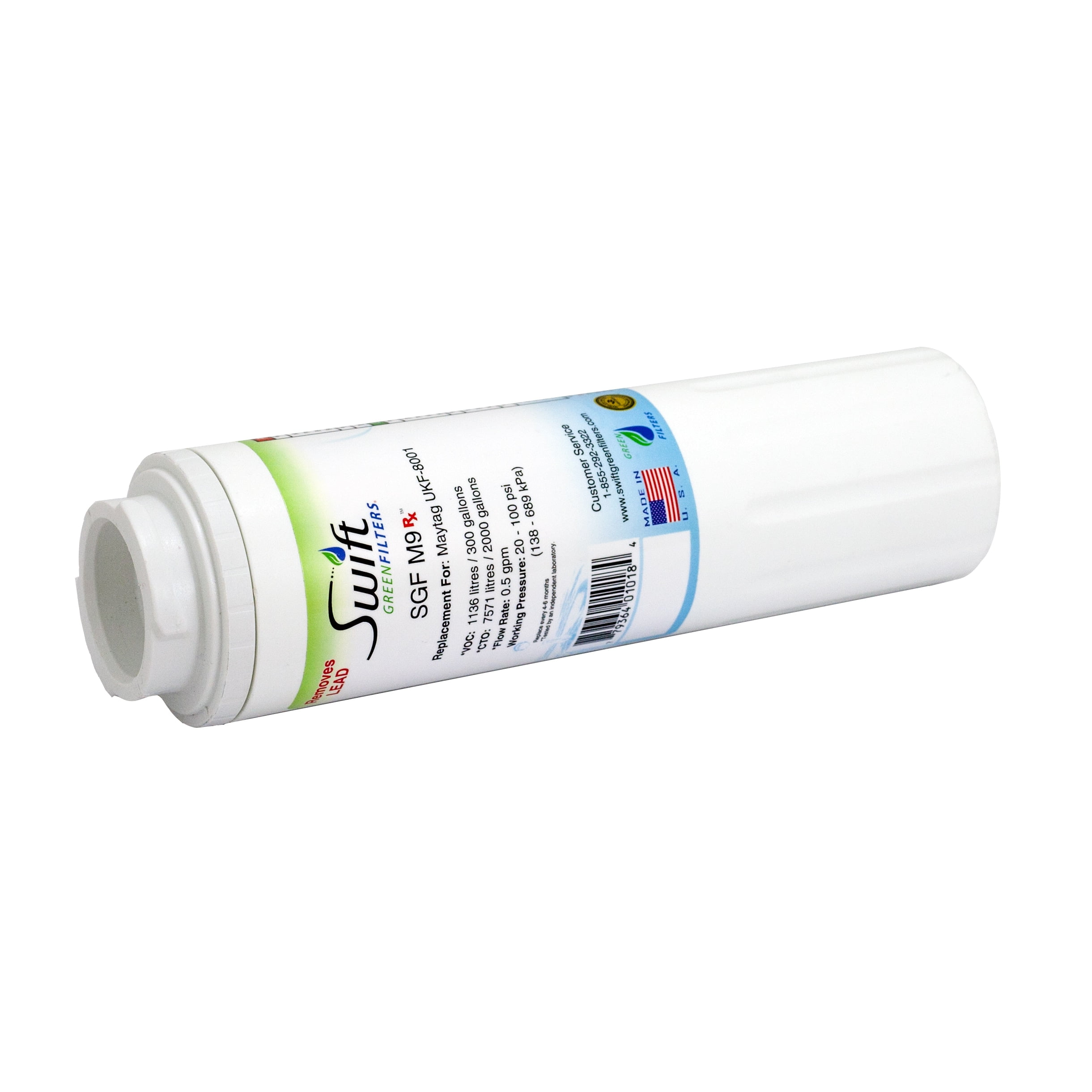 Swift Green Filters SGF-M9 Rx Replacement Water Filter for Kenmore UKF8001,EDR4RXD1,FILTER 4,EFF-6007A- 3 Pack - Image 2