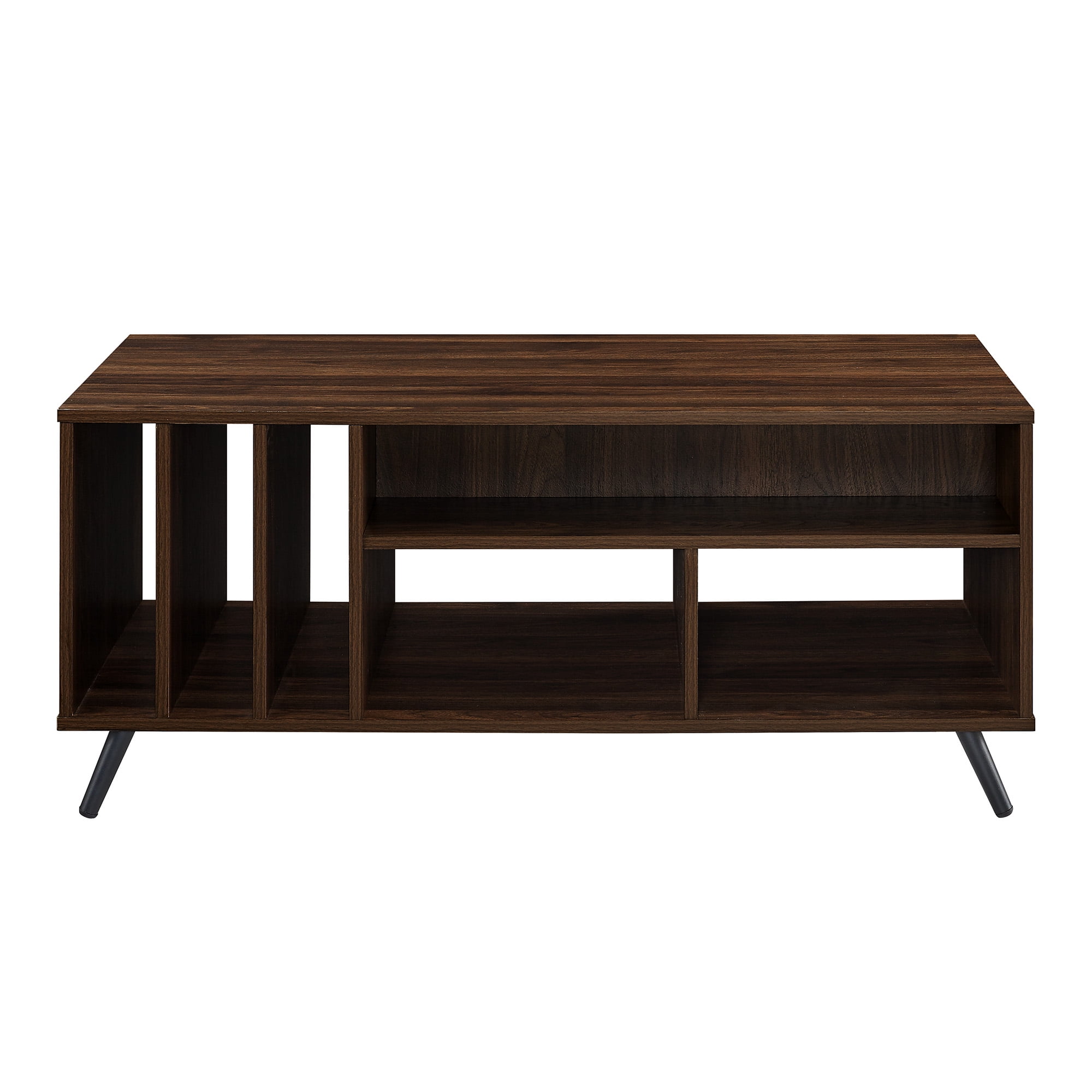 Dark Walnut 2 Drawer Storage Coffee Table by Manor Park - Image 6