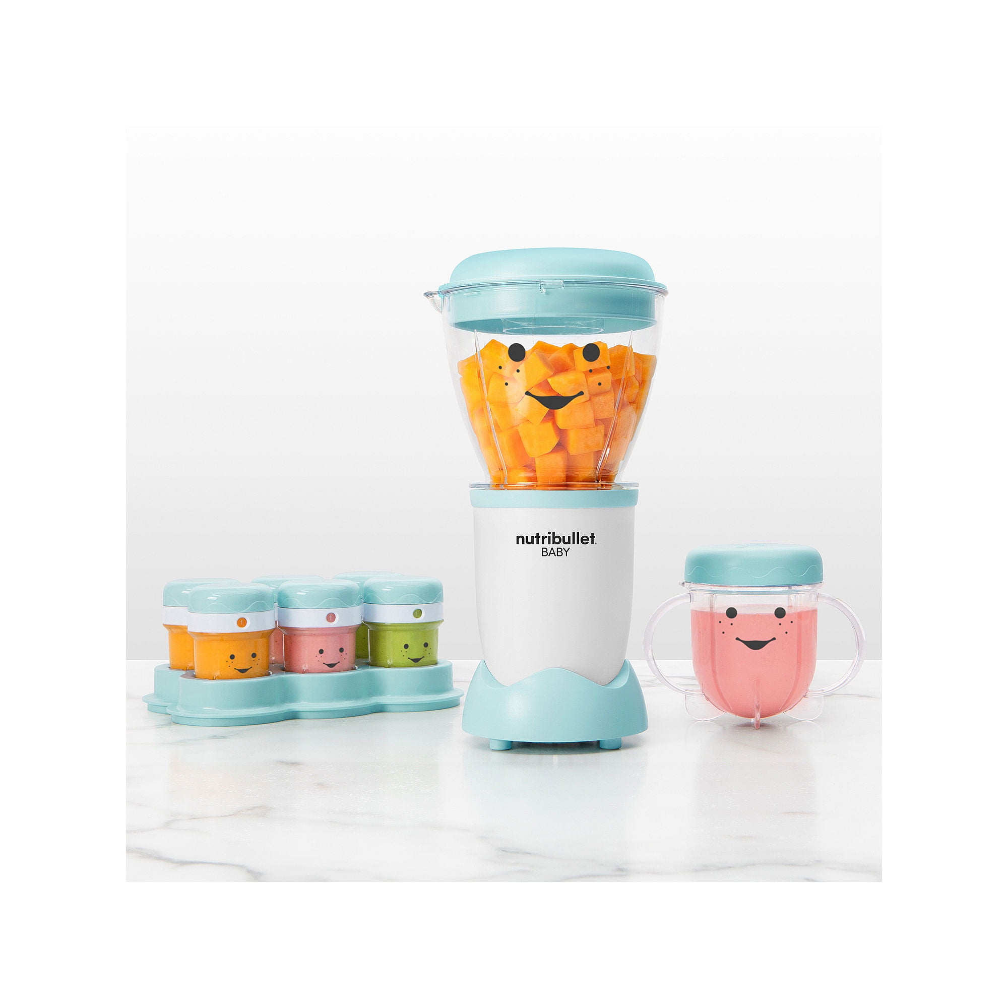 NutriBullet Baby Food Blender, 32-oz, Blue, NBY-50100 - Image 7
