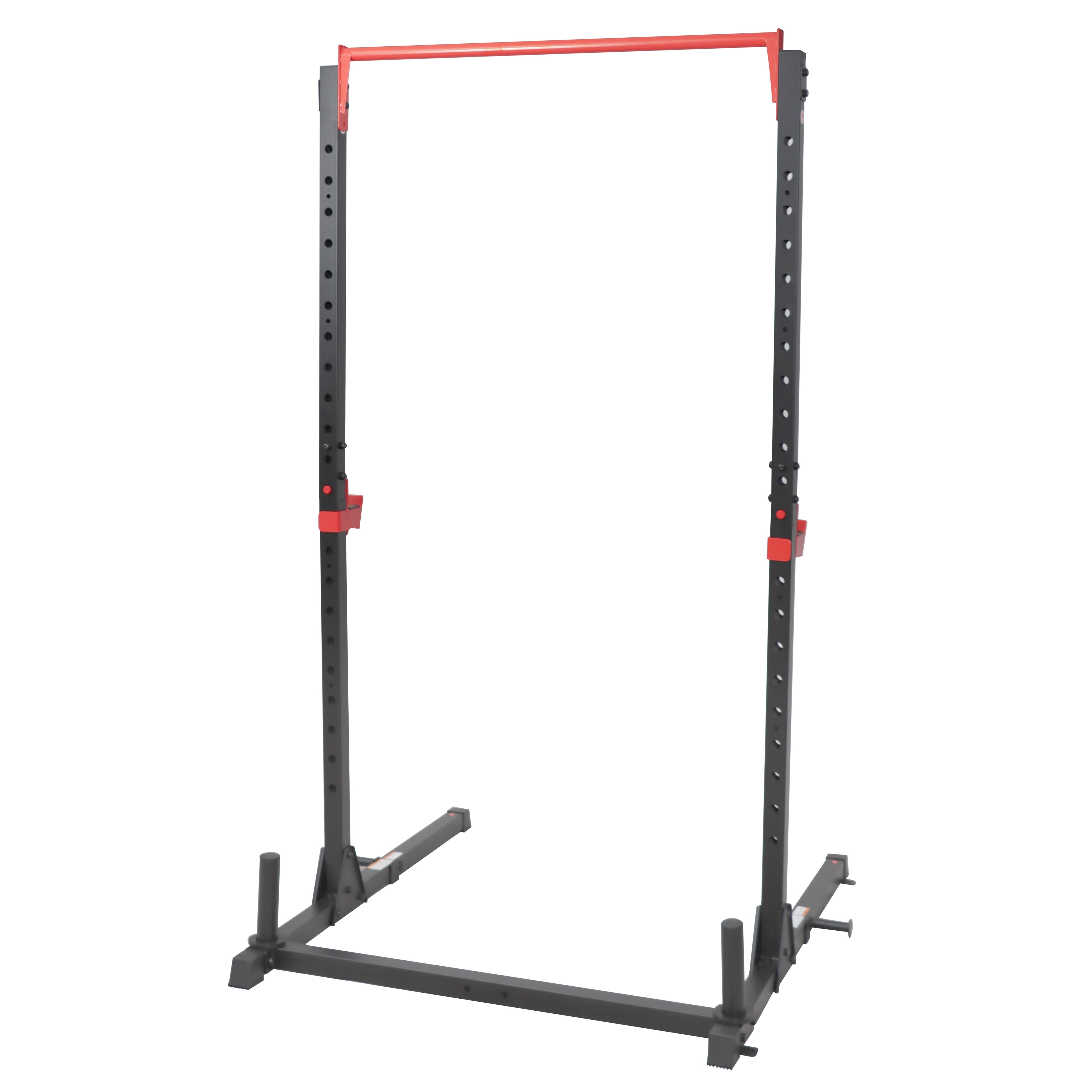 Sunny Health & Fitness Essential 800-lb High Capacity Power Rack Cage with Weight Plate Storage & Adjustable J-Hooks - SF-XF920063 - Image 6