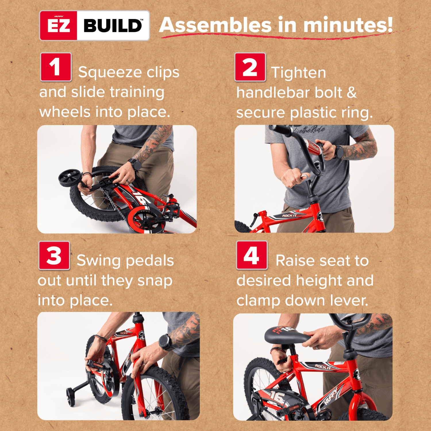 Huffy 18" Electro-Light Kids' Bike, Fits Riders 3'6" - 4'1", Grey/Green, Kids, Unisex - Image 13