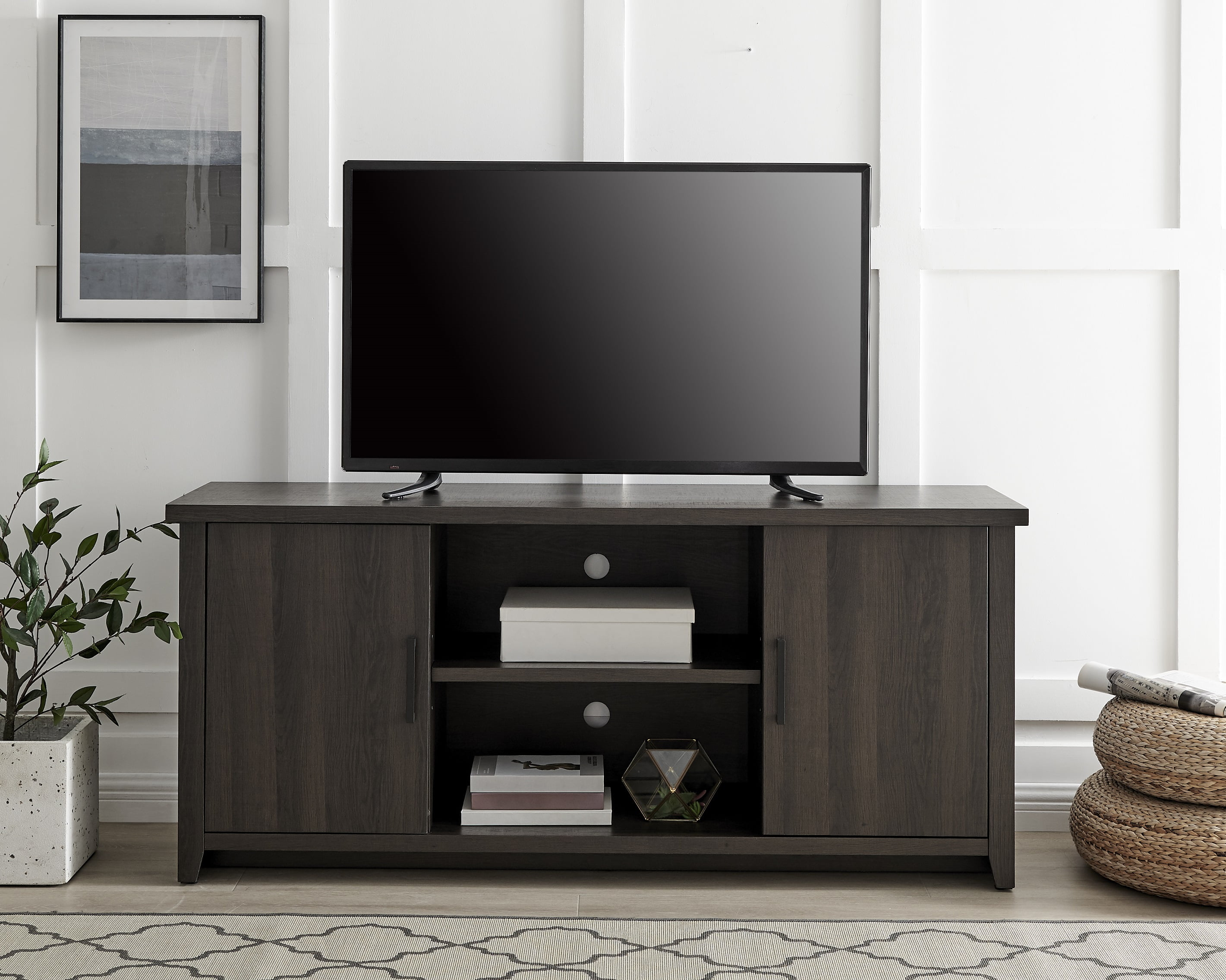 Mainstays TV Stand for TVs up to 65", Espresso - Image 2