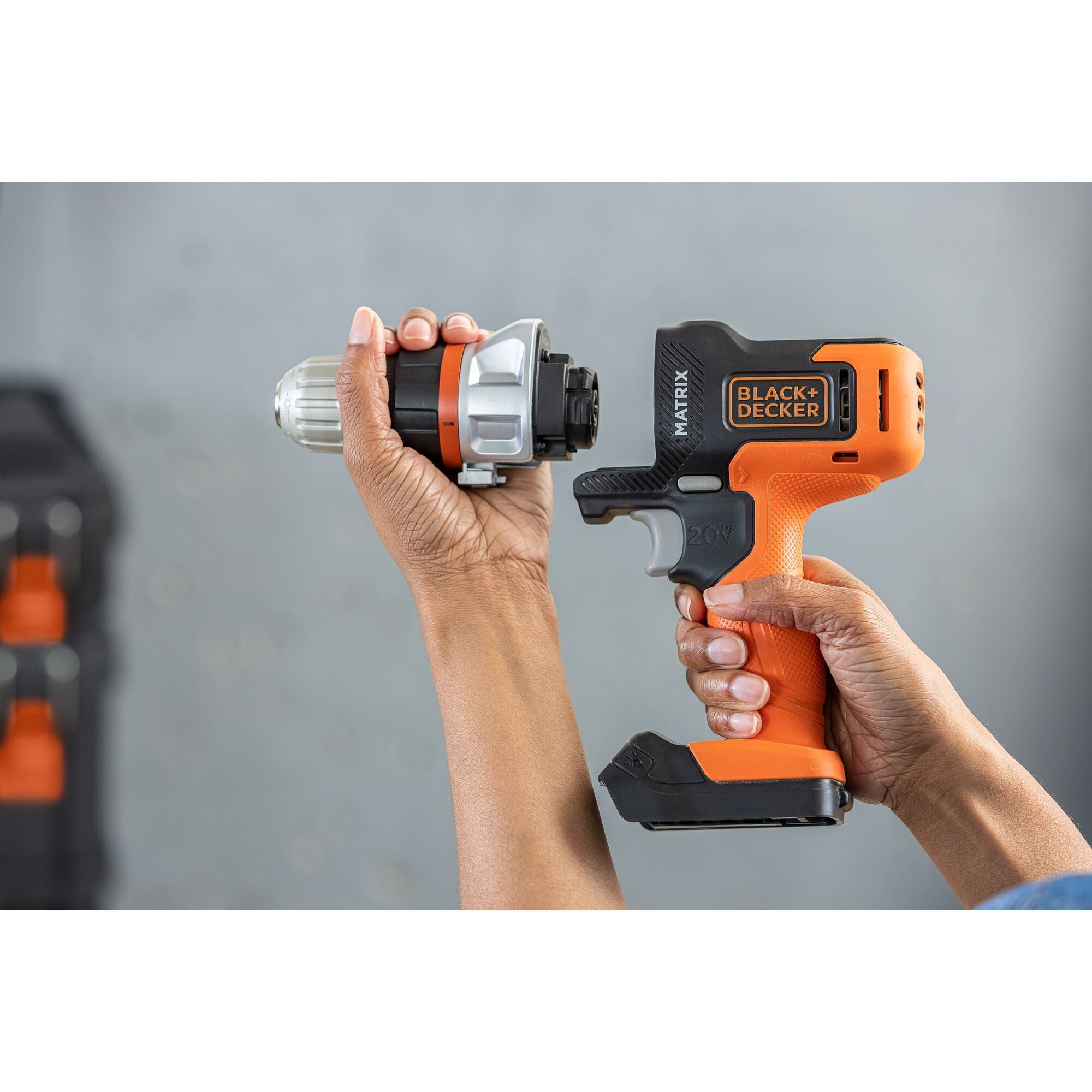 BLACK+DECKER 20V MAX* Matrix Cordless Drill/Driver, BDCDMT120C - Image 8