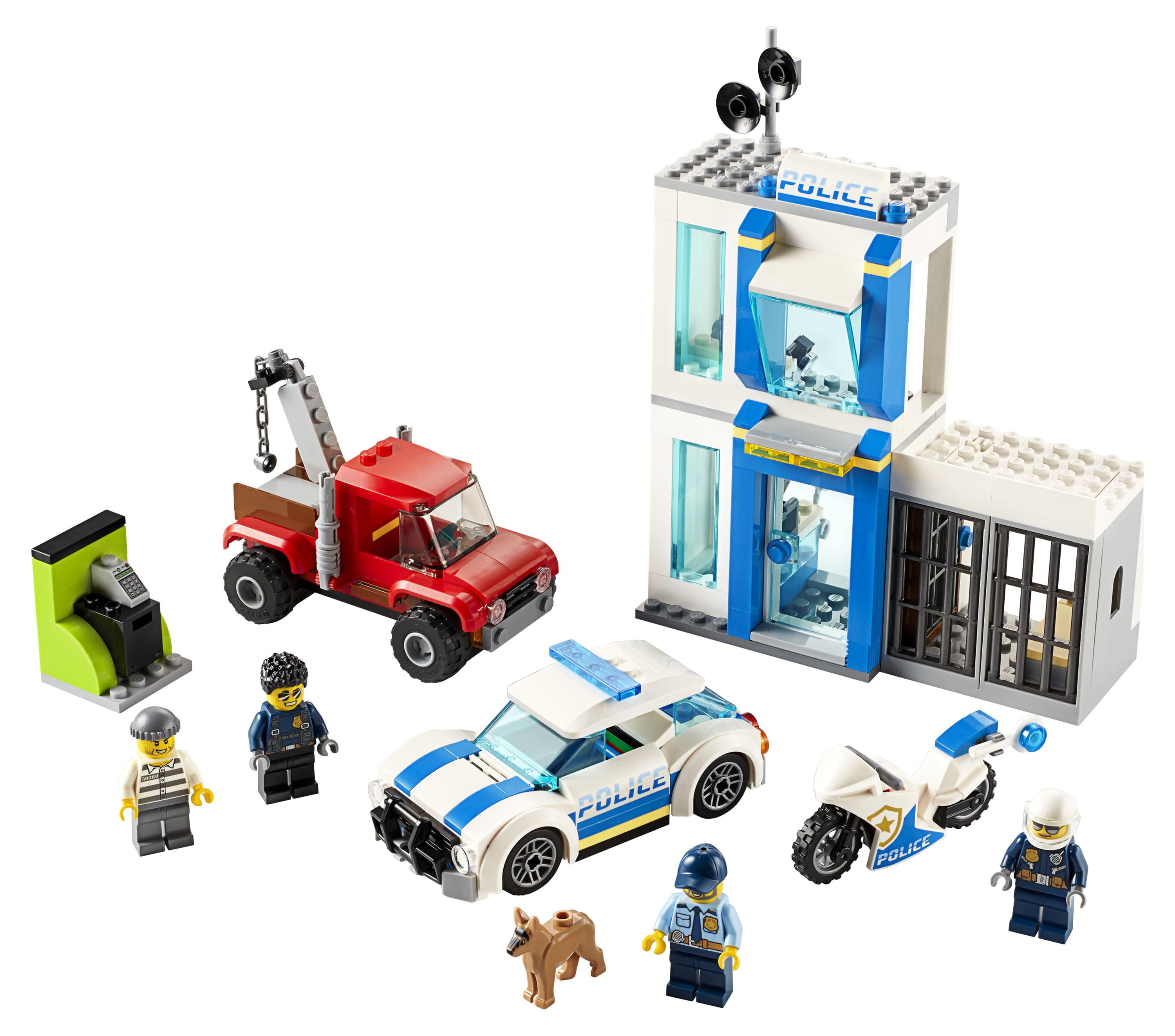 LEGO City Police Brick Box 60270 Action Cop Building Toy for Kids (301 Pieces) - Image 3