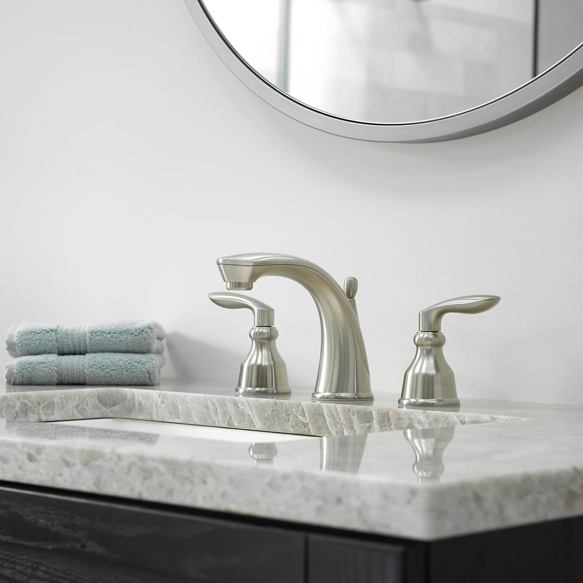 Pfister Avalon 2-Handle 8" Widespread Bathroom Faucet Brushed Nickel - Image 4