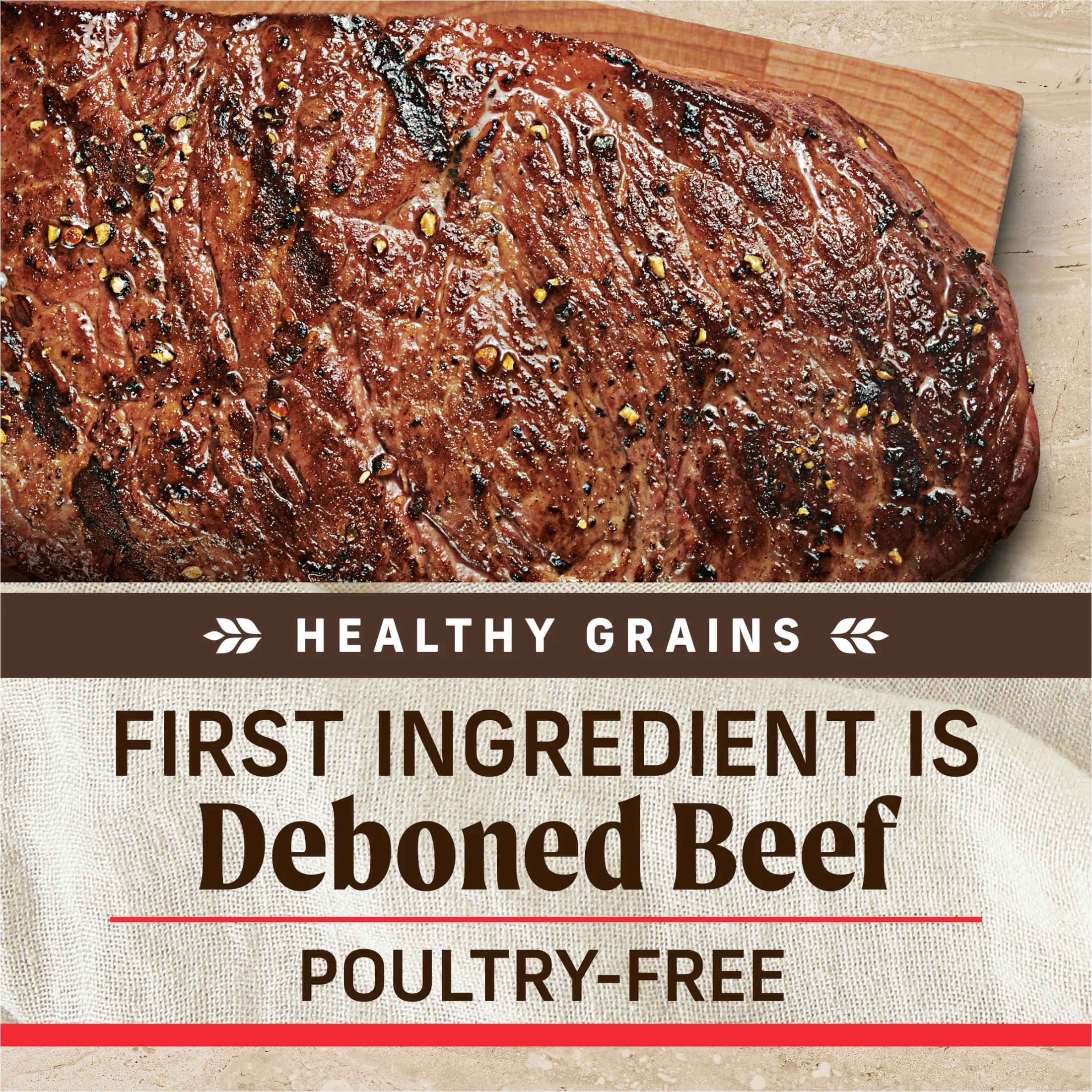 Merrick Healthy Grains Premium Adult Dry Dog Food, Wholesome And Natural Kibble With Beef And Brown Rice, 33.0 lb. Bag - Image 11