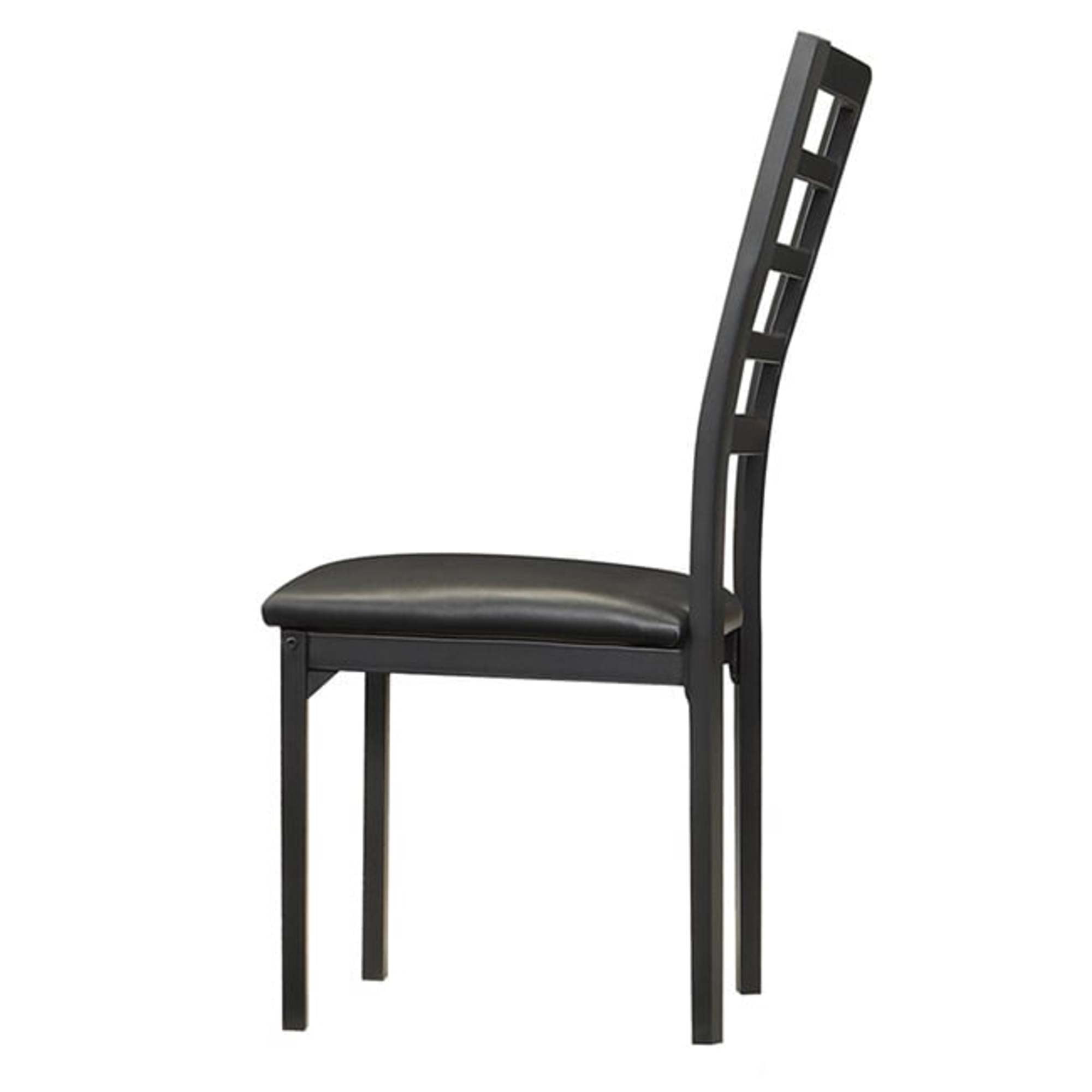 Weston Home Knight Dining Chair, Set of 4, Black - Image 4