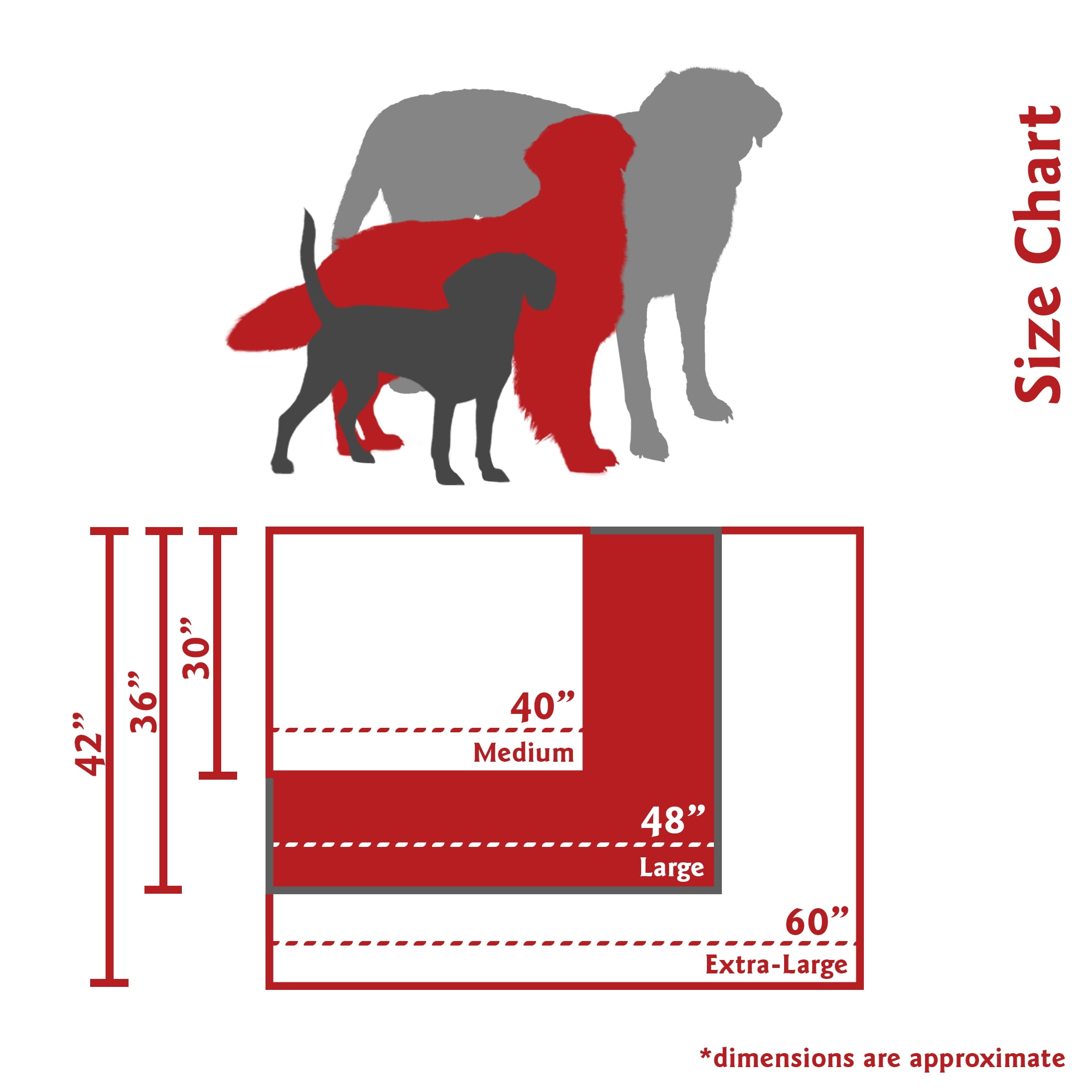 Majestic Pet Solid Color Rectangular Pillow Dog Bed Machine Washable - Image 5