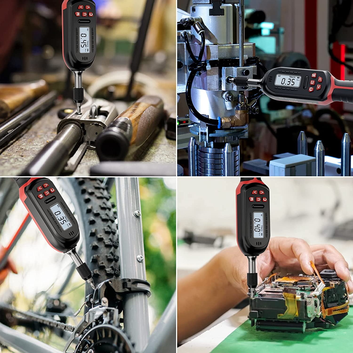 VANPO Digital Torque Screwdriver 2.66-53.1 in-lbs/0.3-6 Nm 1/4-inch Drive Torque Wrench Set - Image 4