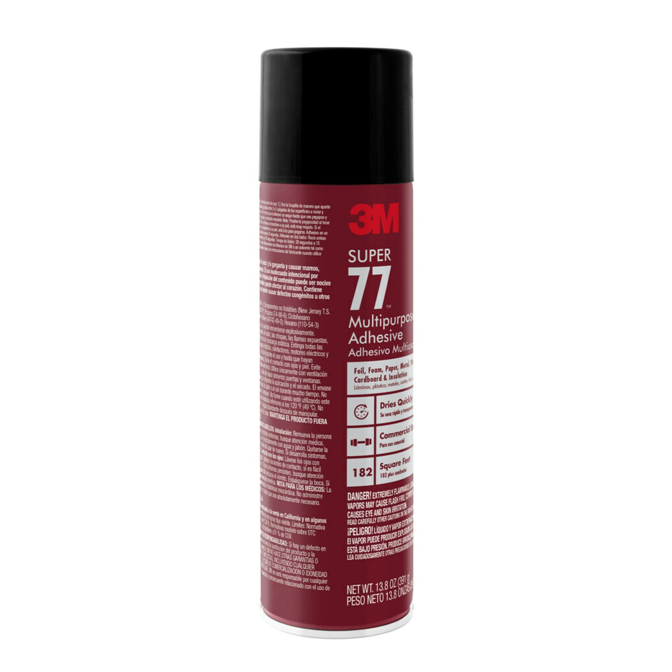 3M Super 77 Multipurpose Adhesive, 13.8 oz - Image 3